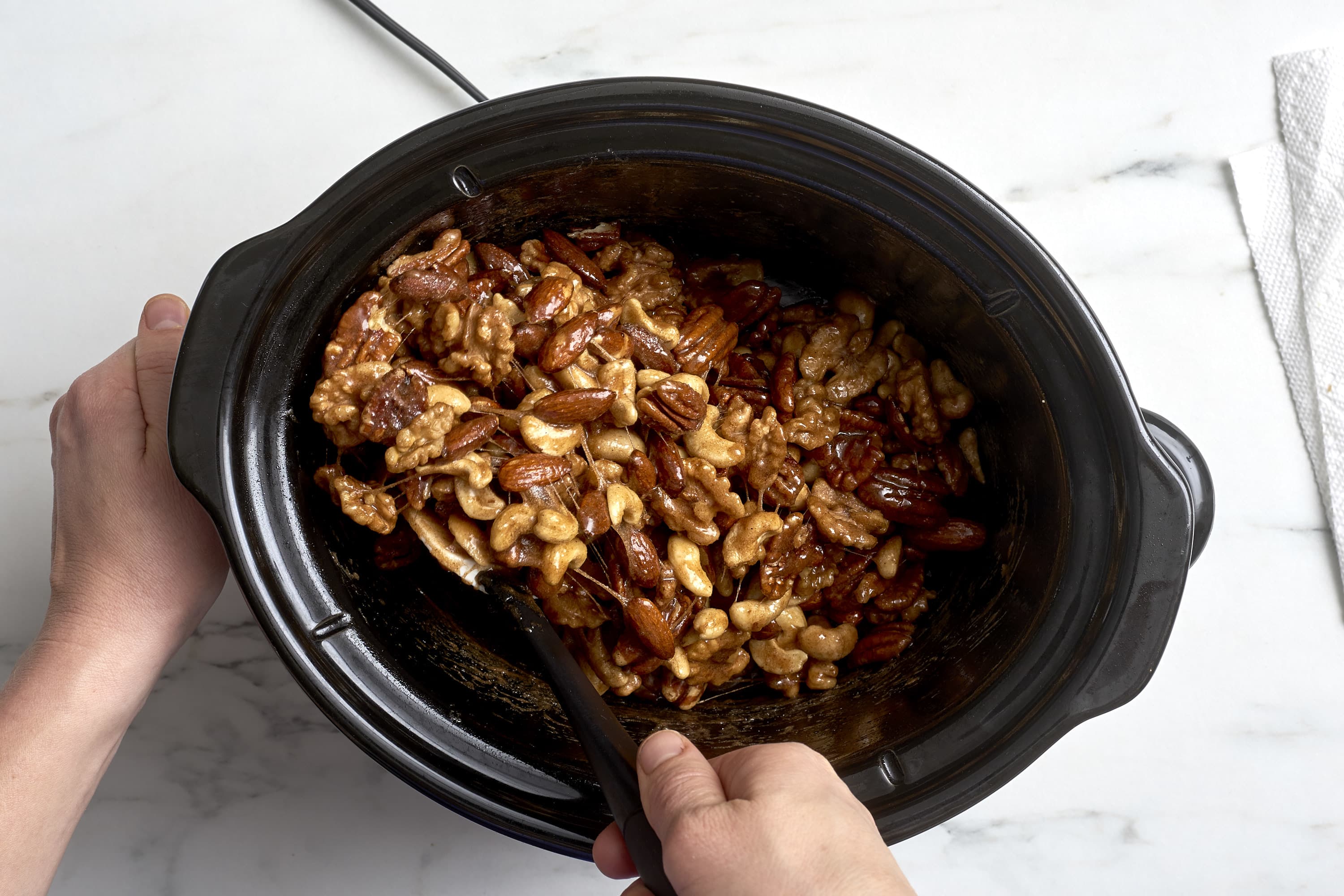 Slow Cooker Spiced Nuts - Home. Made. Interest.