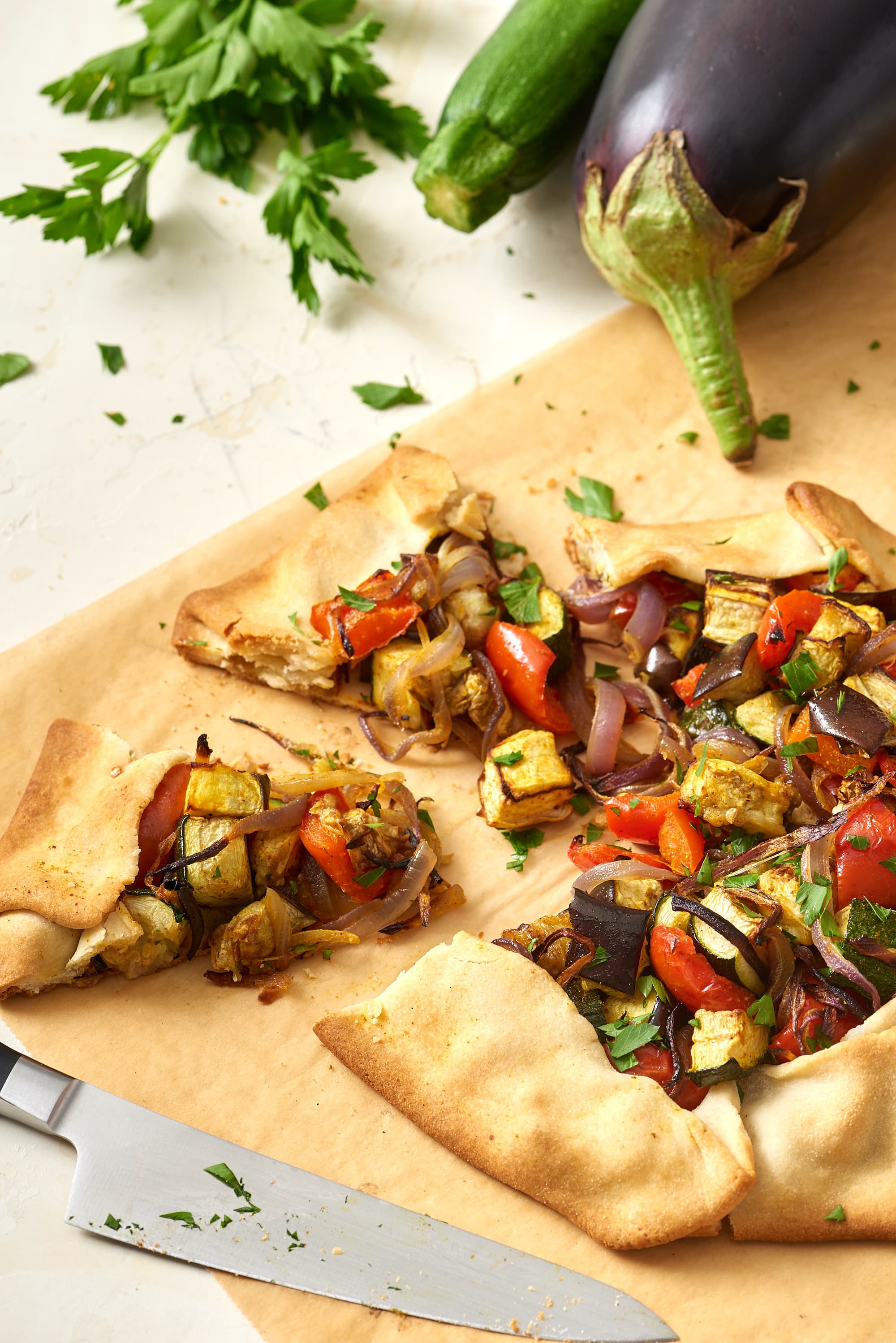 Spring Seasonal Vegetable Galette Hack