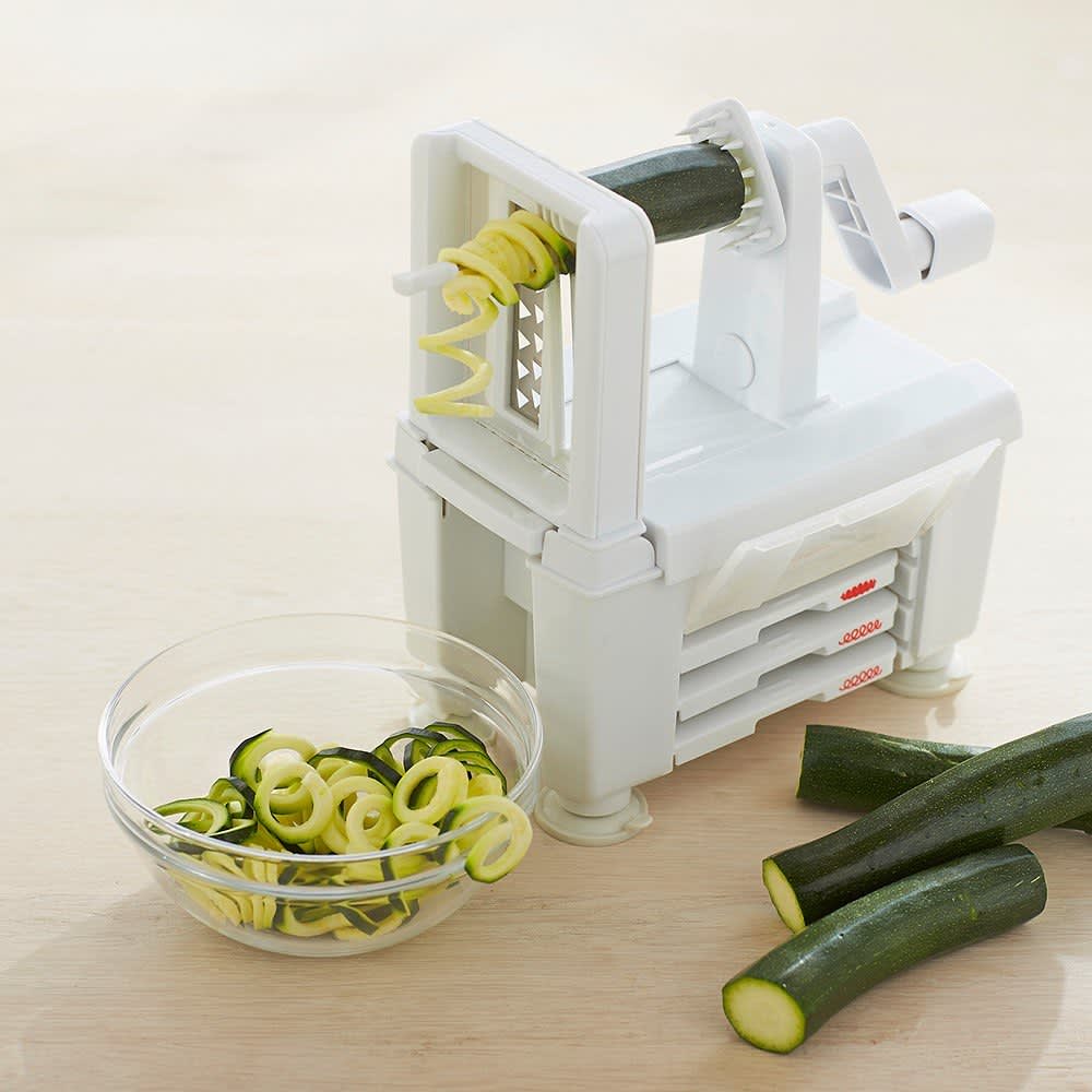 Veggetti Pro Vegetable Spiralizer - Veggie Slicer with 3 Blades 
