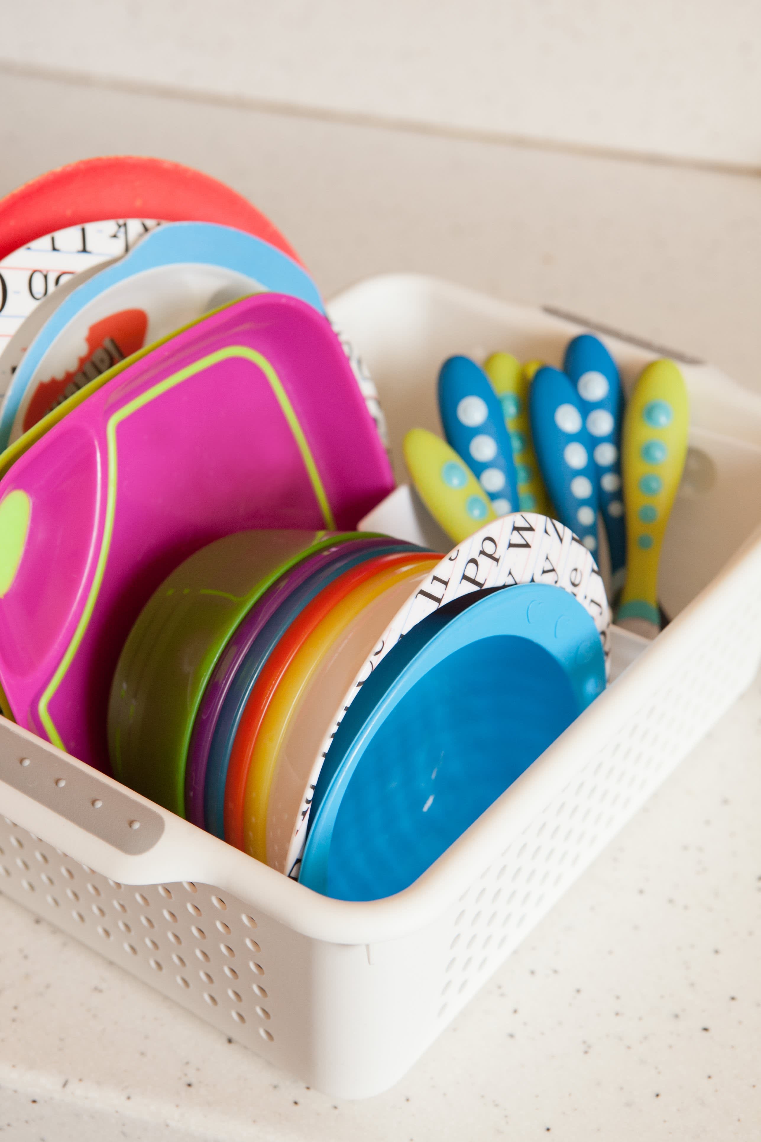 Before & After: How I Figured Out the Best Way to Store My Kid's Dishes &  Utensils
