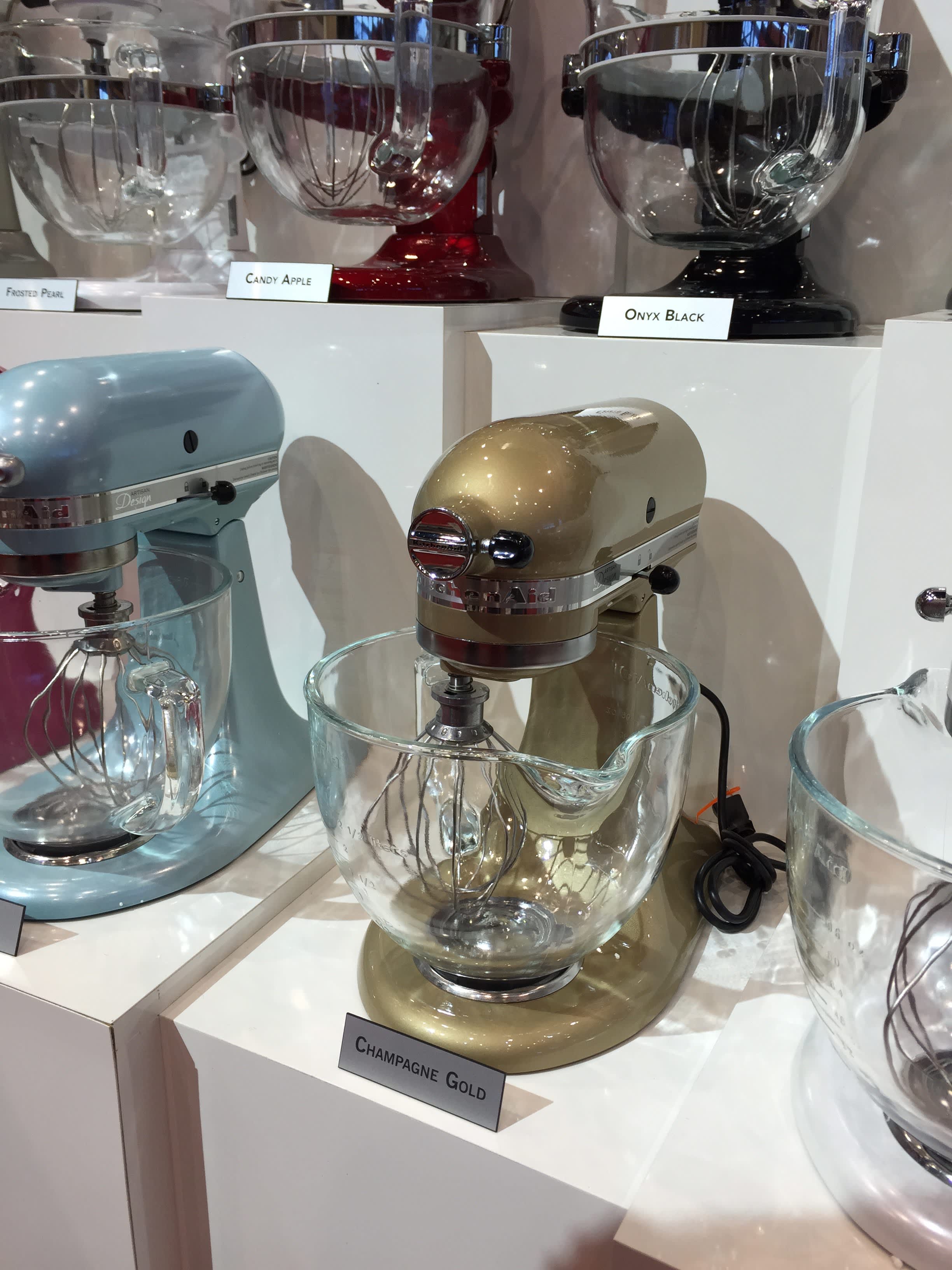 KitchenAid's New Stand Mixer Color for 2015 Is Champagne Gold
