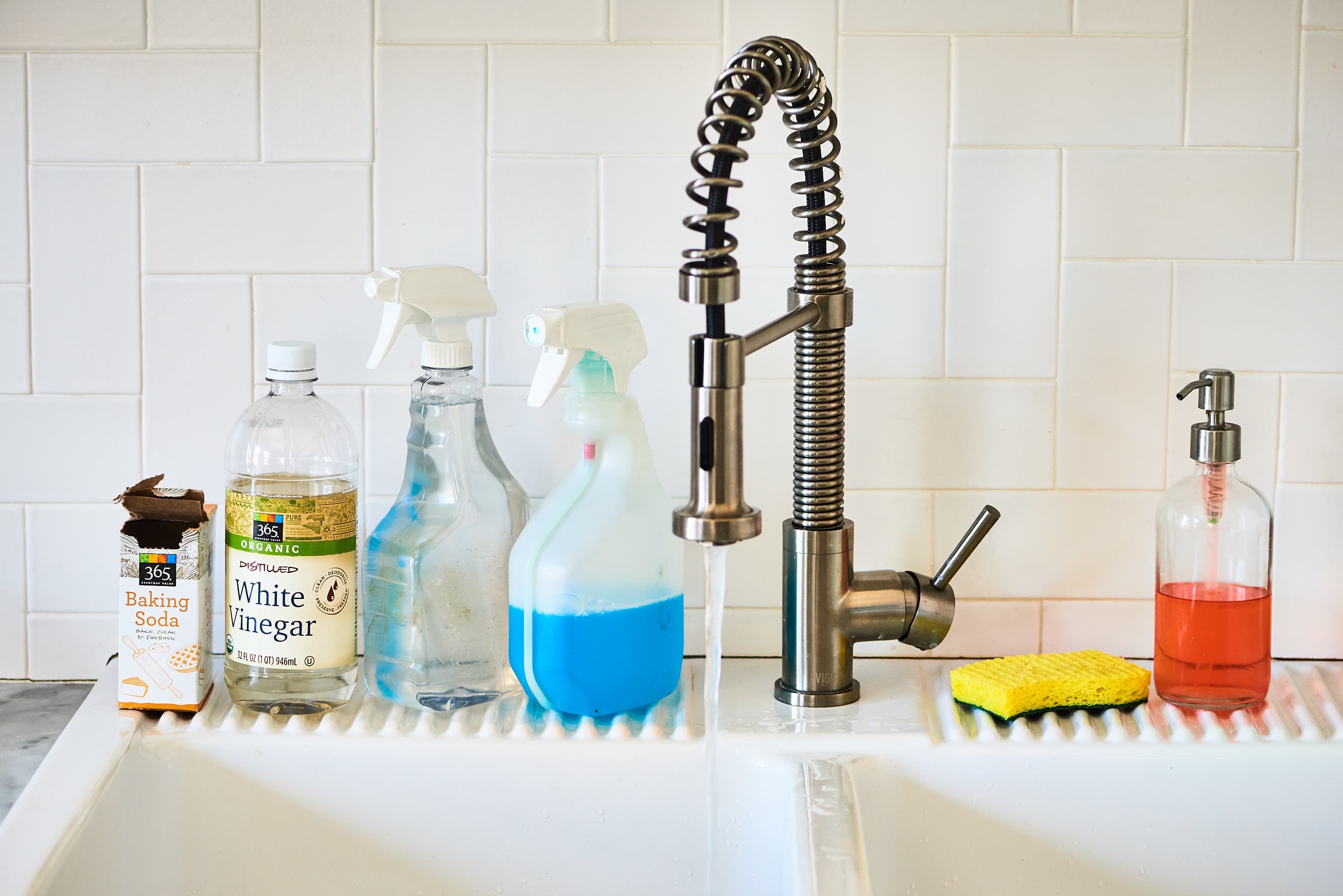 Cleaning TIP - Wash walls with sugar soap and warm water with a