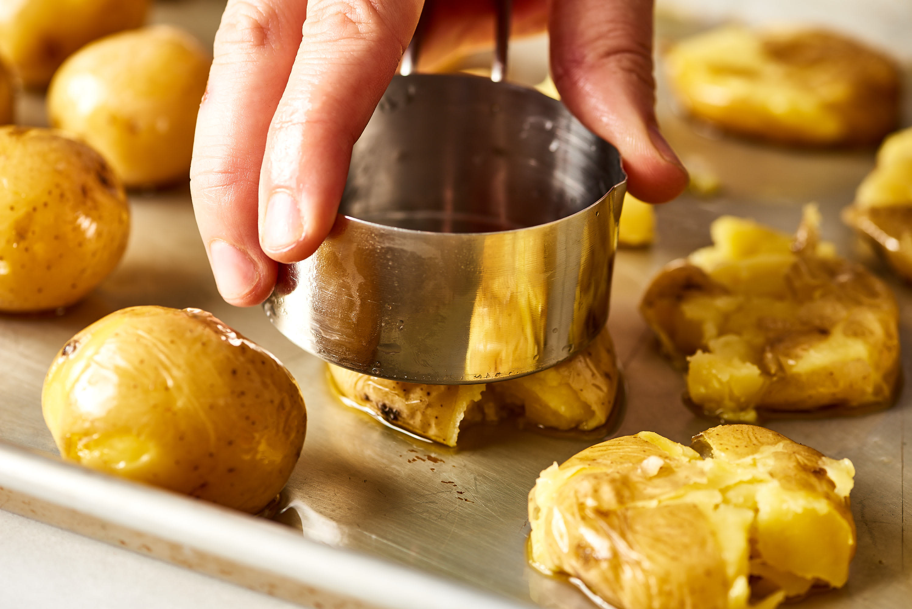 Crash Hot Potatoes Recipe - How to Make Crispy Smashed Potatoes