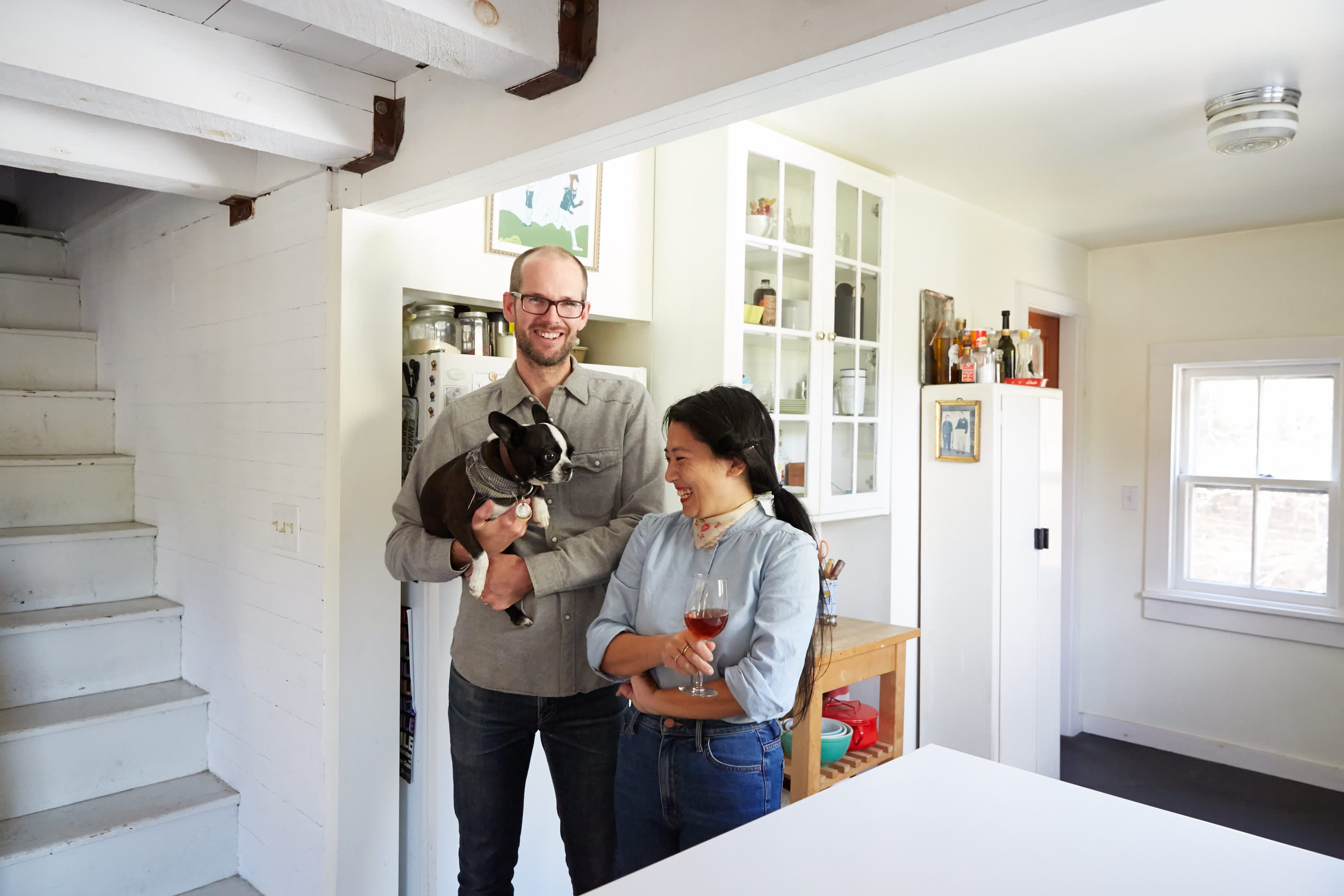 Tour the Stylish Kitchen of Wine Bar's Owners The Kitchn
