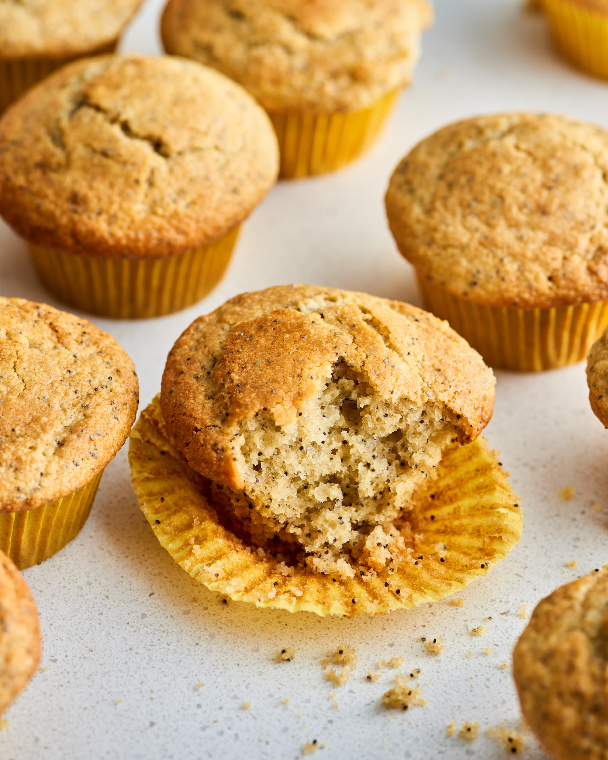 lemon poppy seed muffins