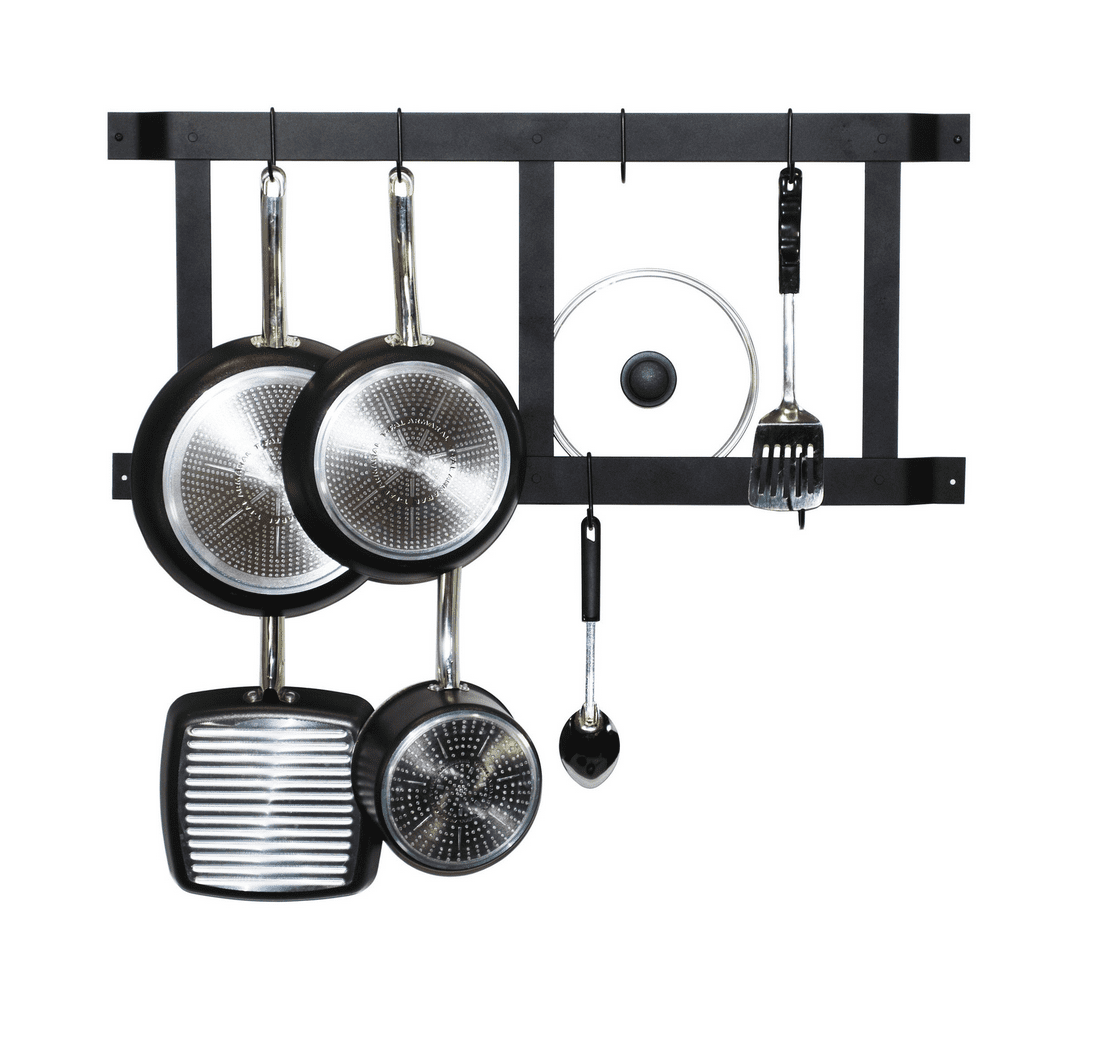 10 WallMounted Pot Racks Under 100 The Kitchn