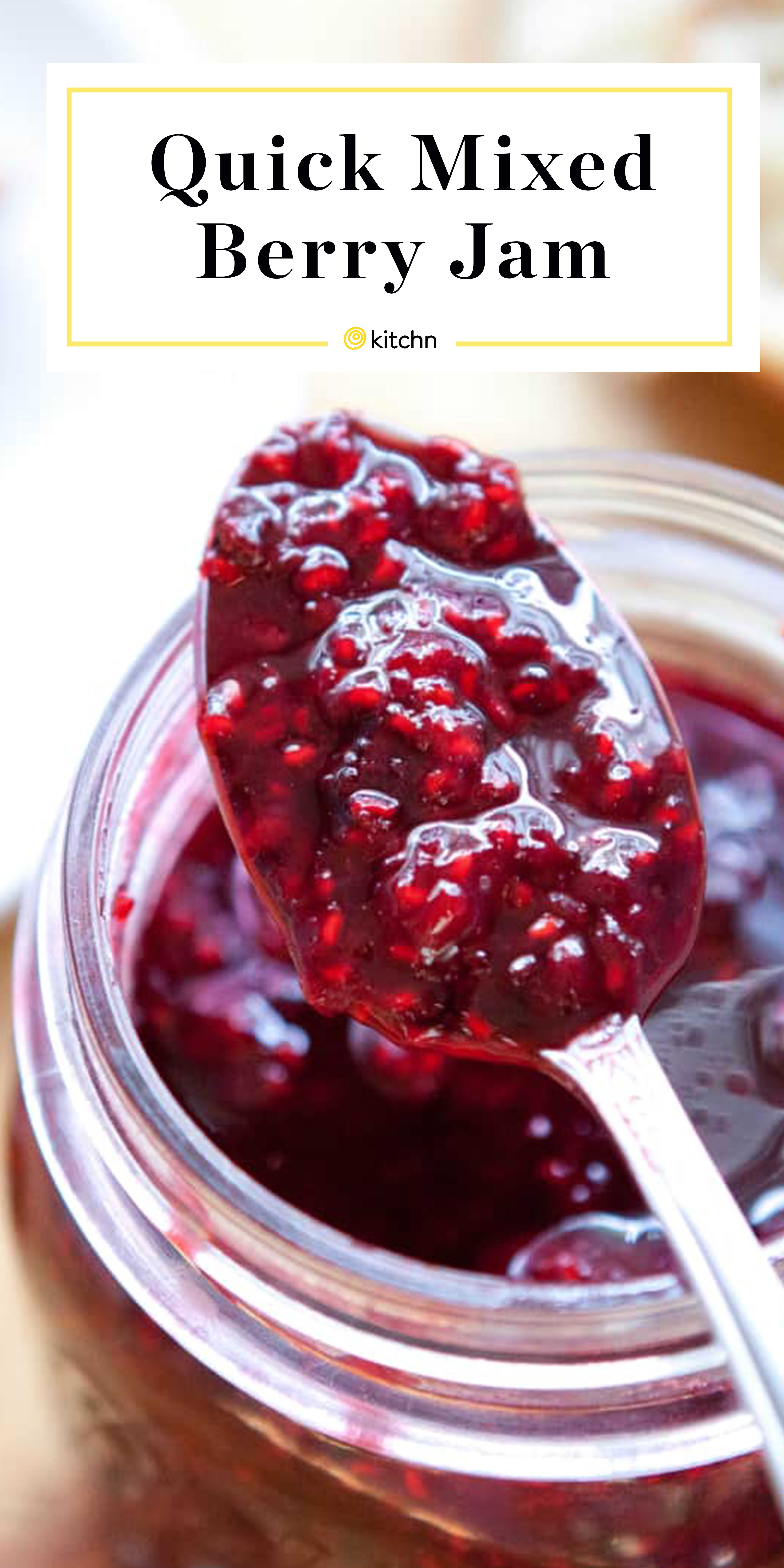 Triple Berry Quick Jam