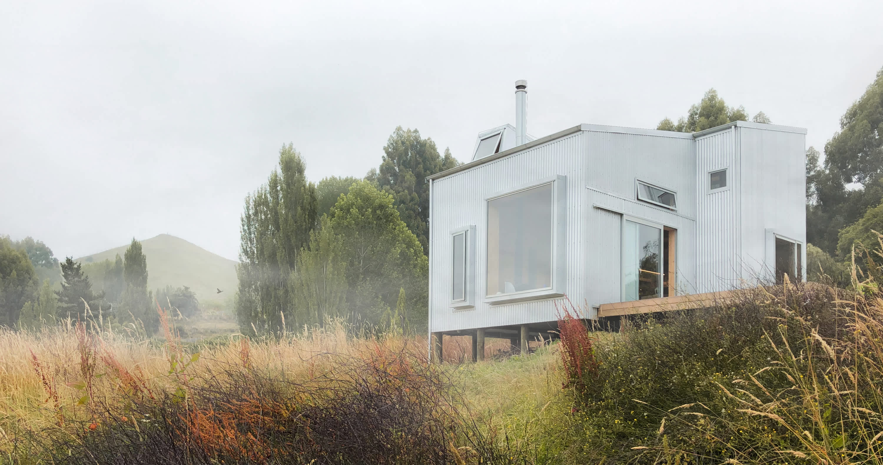 This Prefab Artist Cabin in New Zealand Is an Off-Grid Retreat