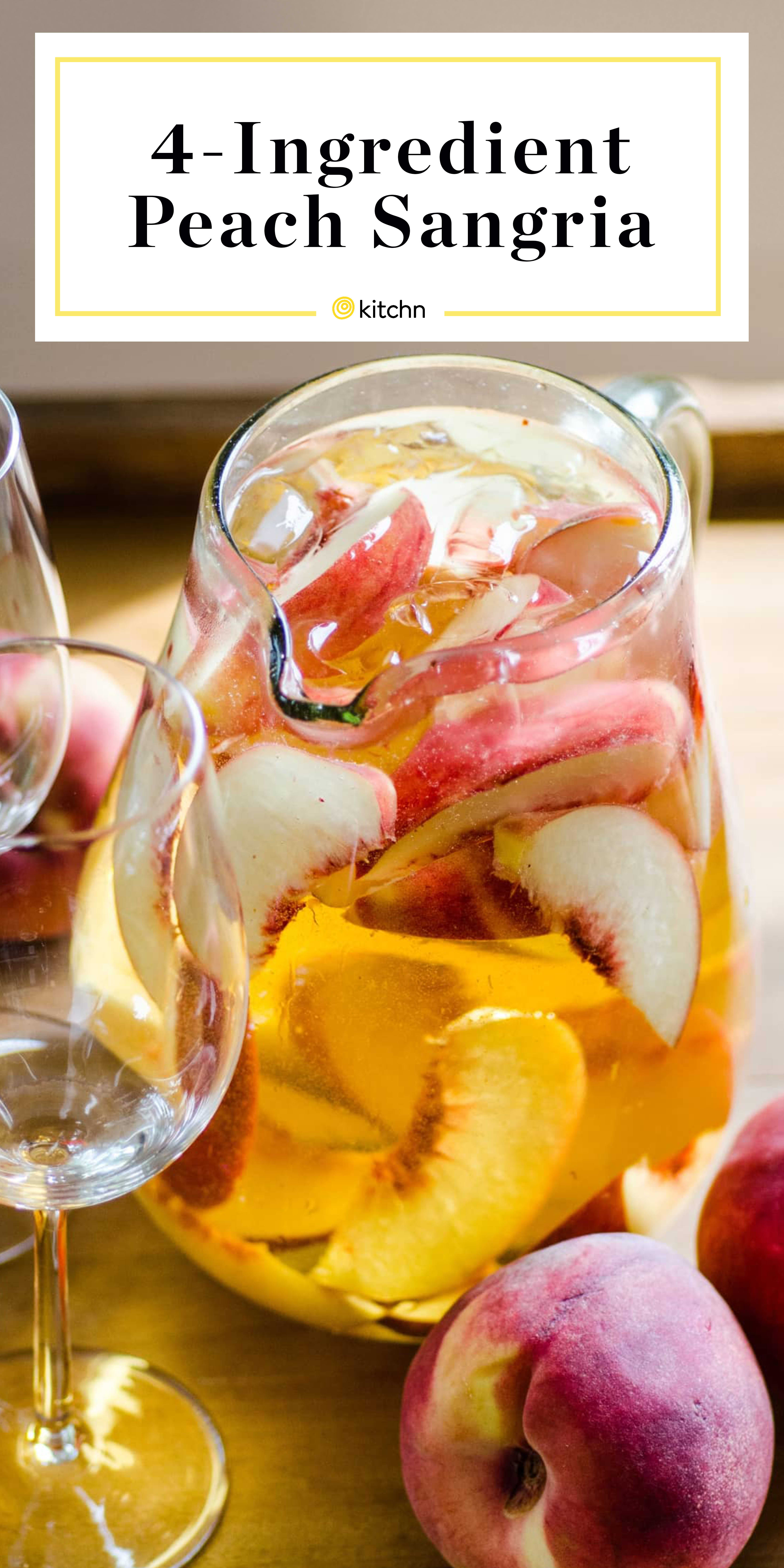 4 Ingredient Sparkling White Peach Sangria Recipe Kitchn,Shrimp Newburg With Cream Of Shrimp Soup