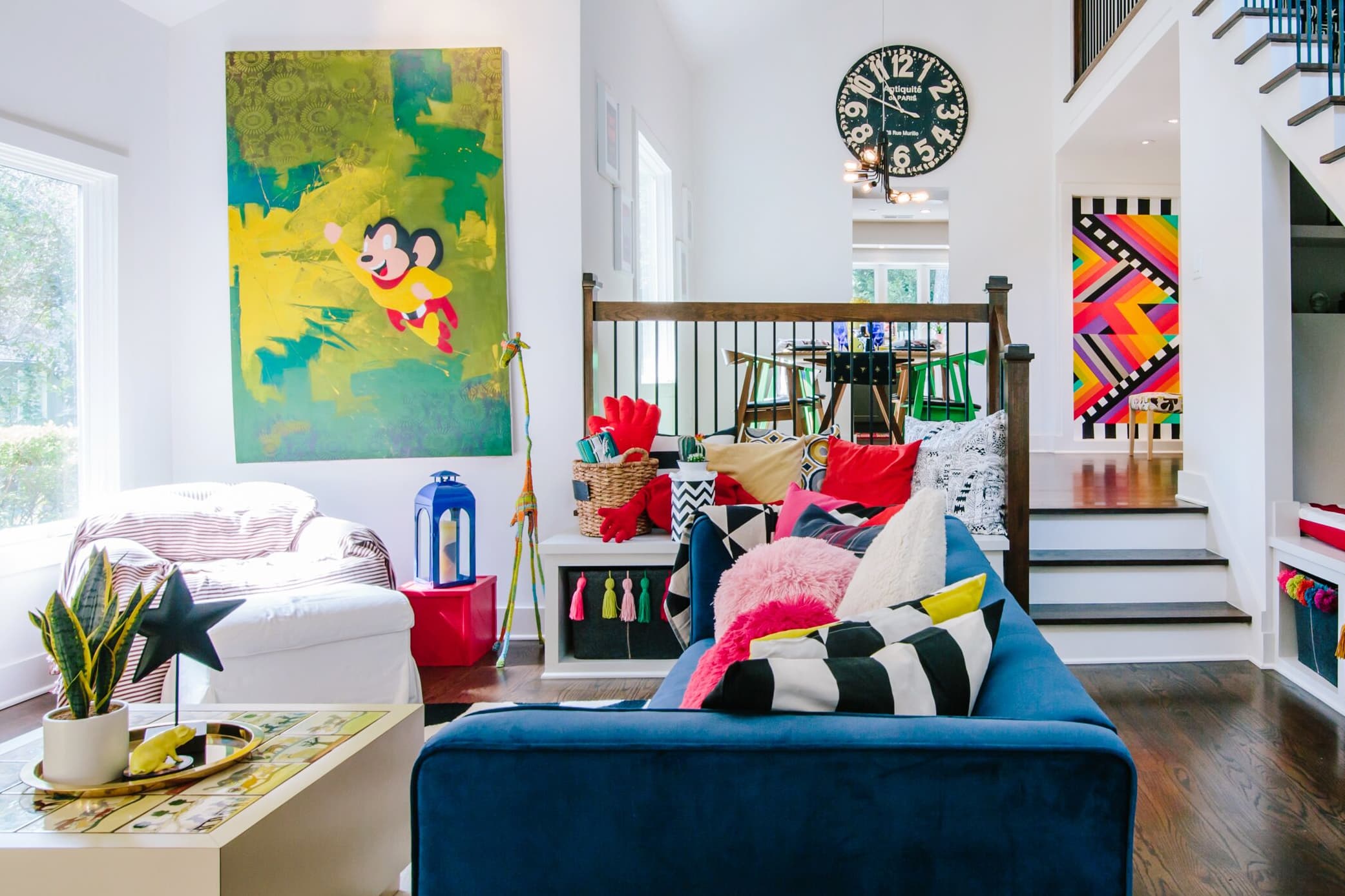 This Atlanta Home Is Big, Bold, Bright, and Filled with Art and Color