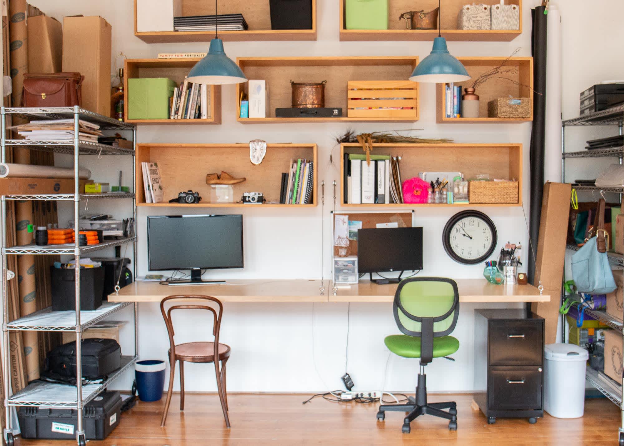 shelves to go on top of desk