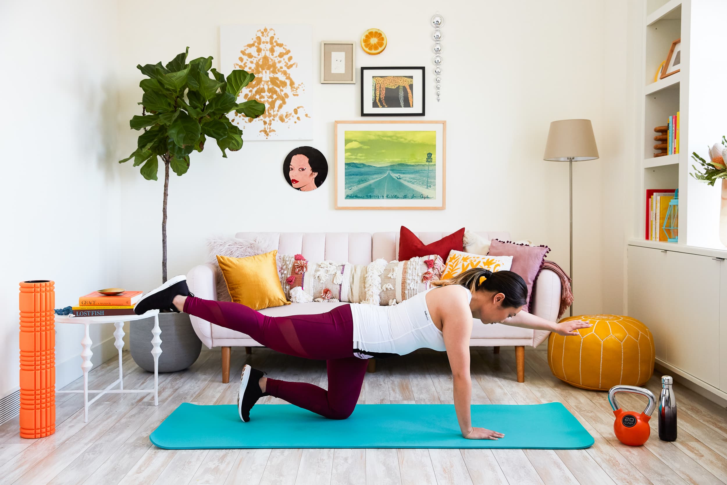 Home items that can be used as workout equipment