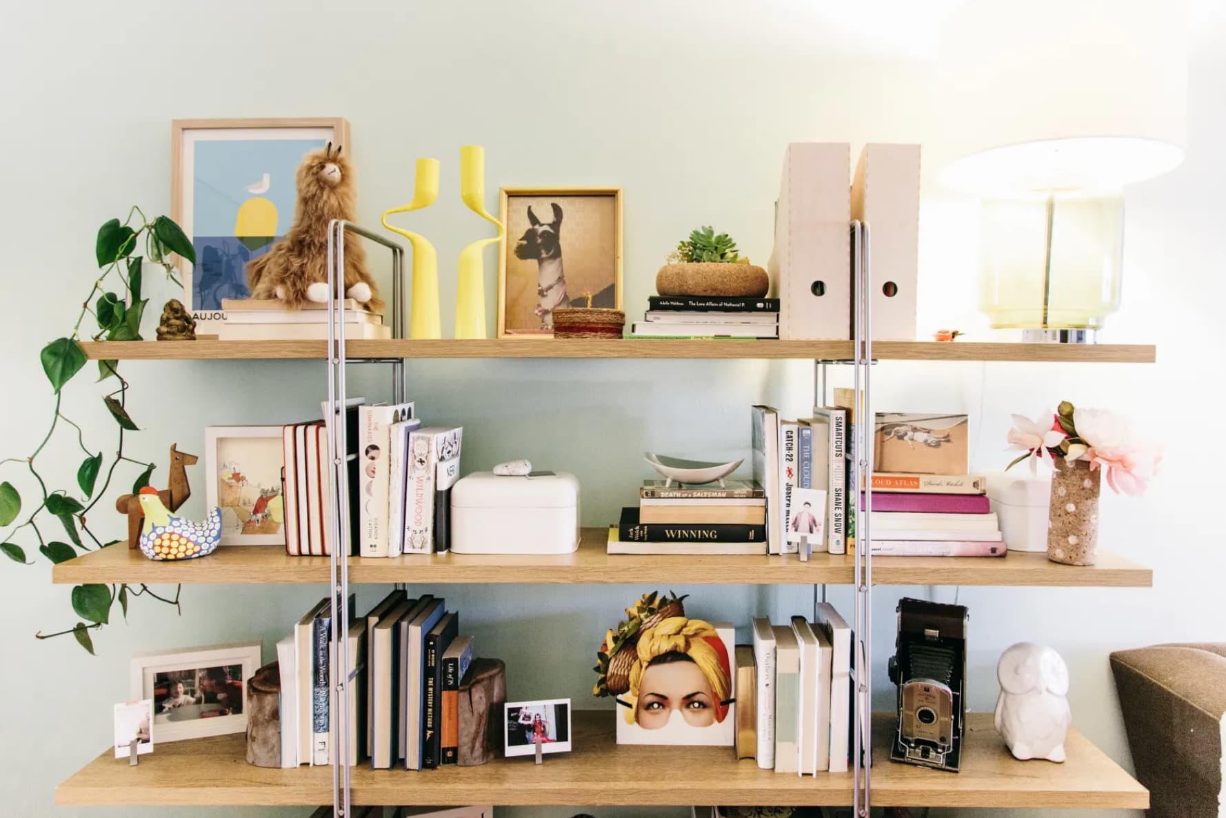 Forget Rainbow-Colored Shelves: 7 Ways to Display Your Books