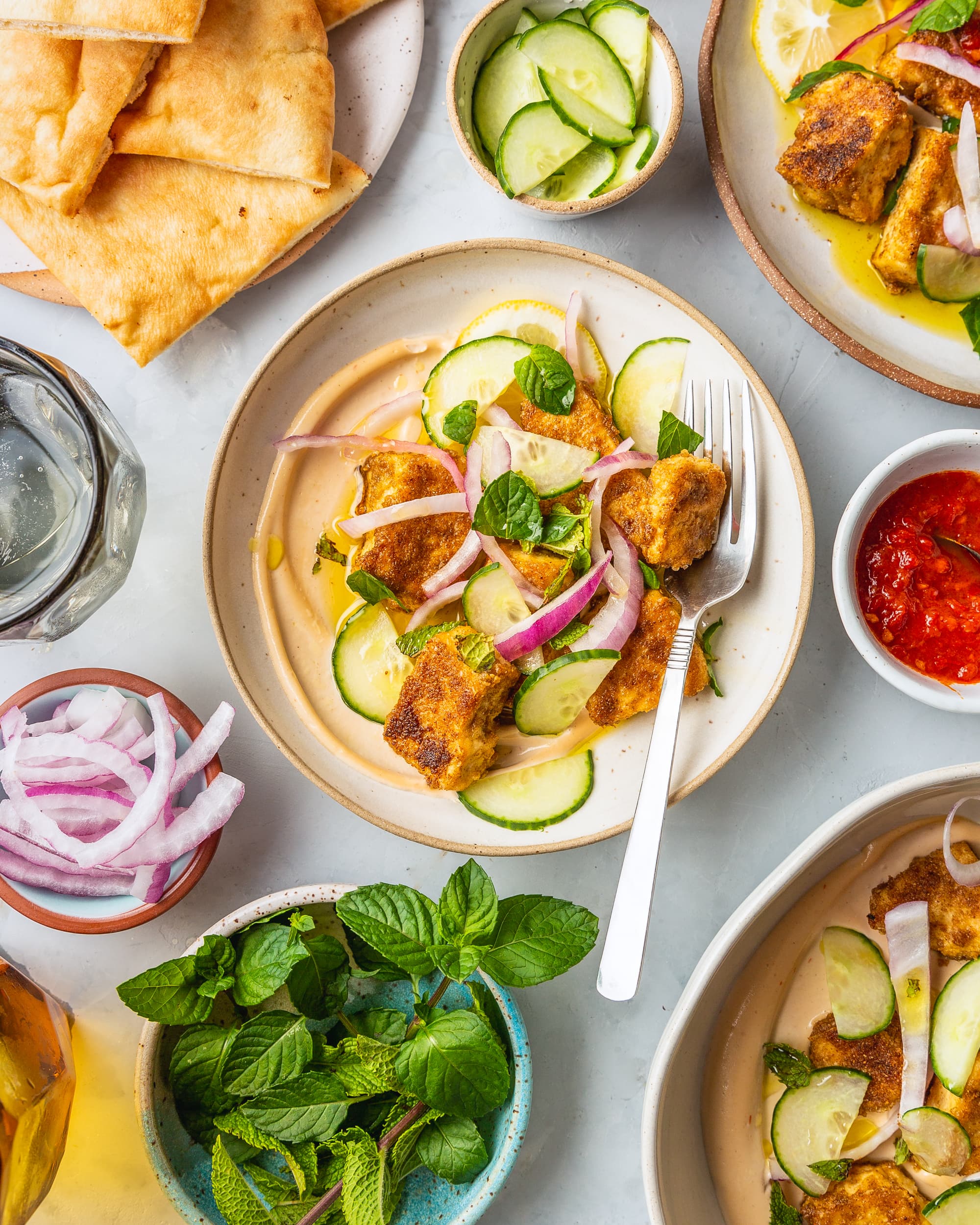 Falafel Spiced Tofu With Whipped Tahini Kitchn Reviewed by millions of home cooks. falafel spiced tofu with whipped tahini