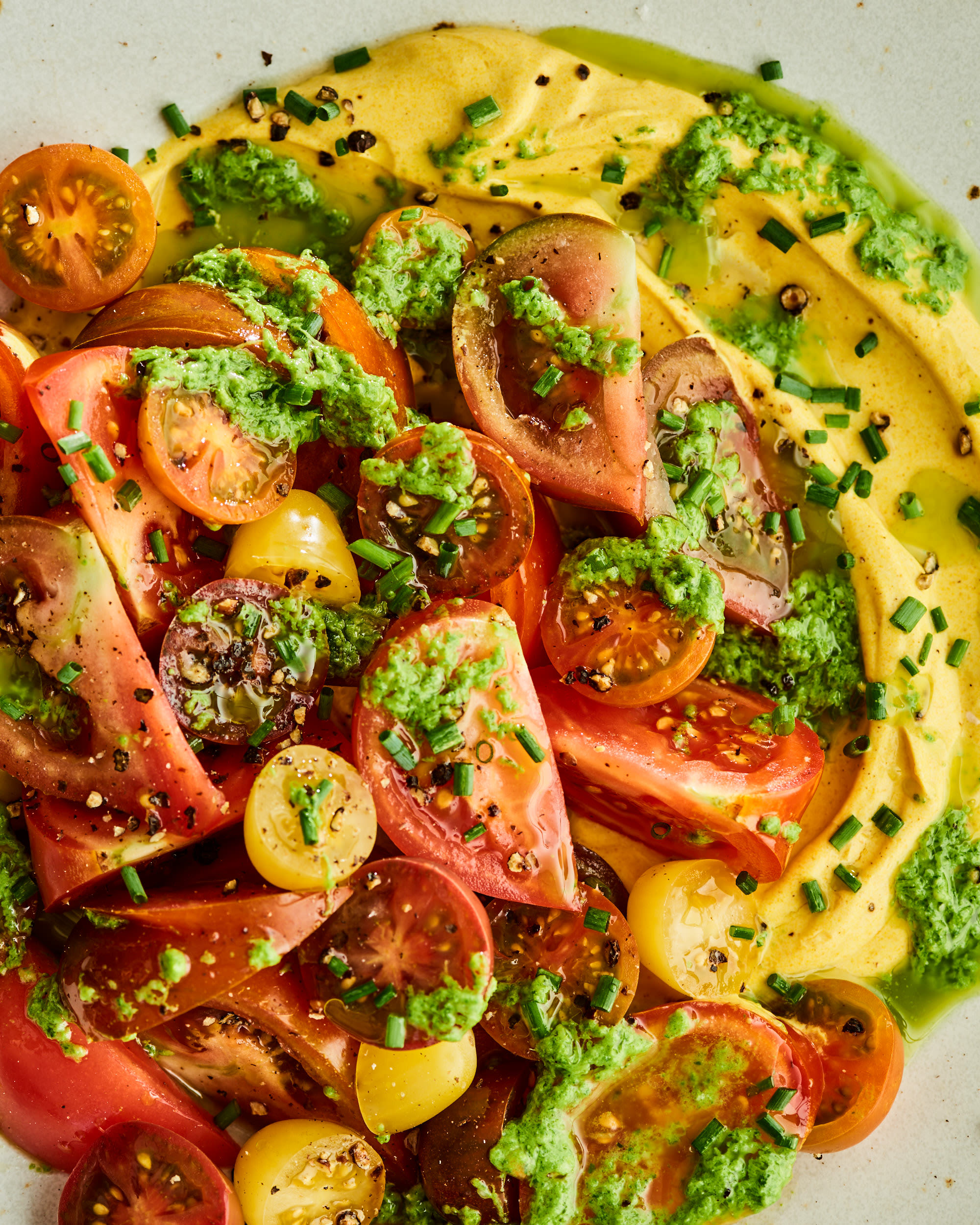 Loaded Steak Salad Bowl With Yogurt Green Goddess - What's Gaby Cooking