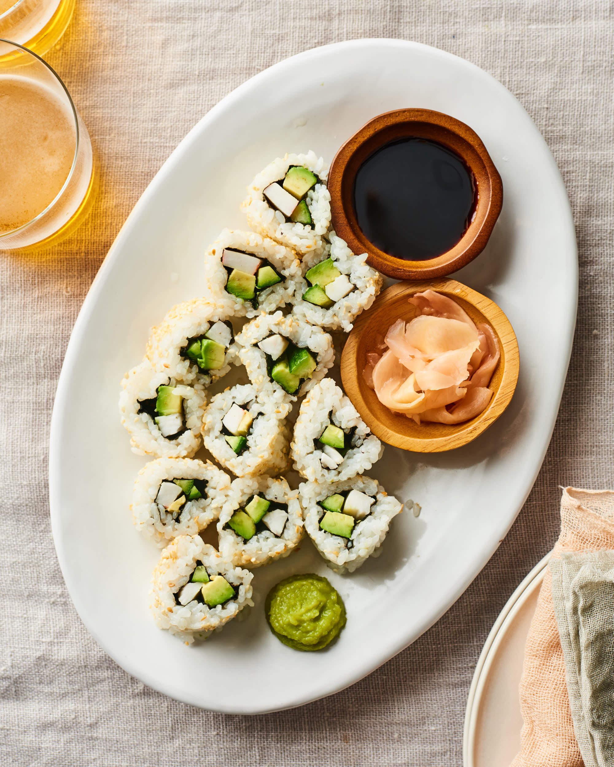 Kids Sushi Recipe: Easy Avocado Rolls - Kids Eat in Color