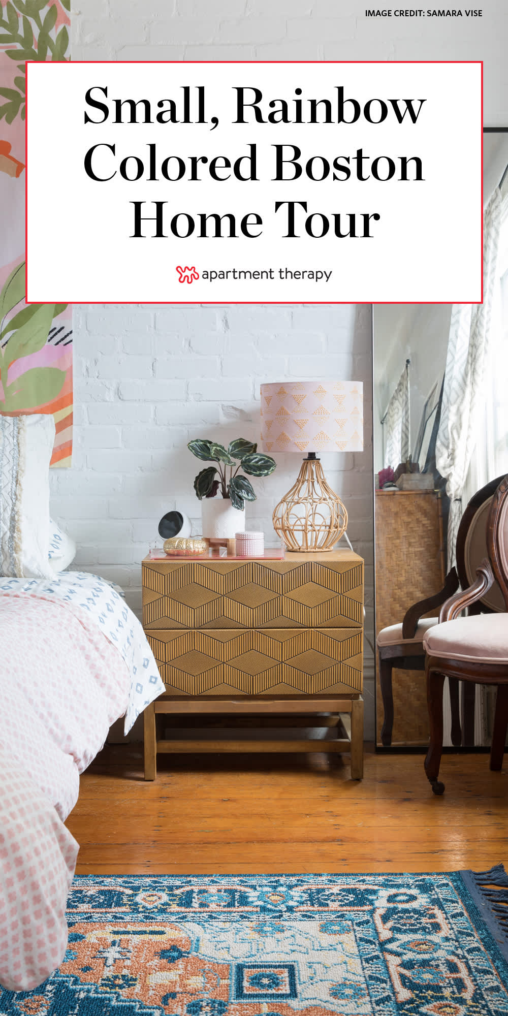 Small Rainbow Boston Rental Apartment Tour Apartment Therapy