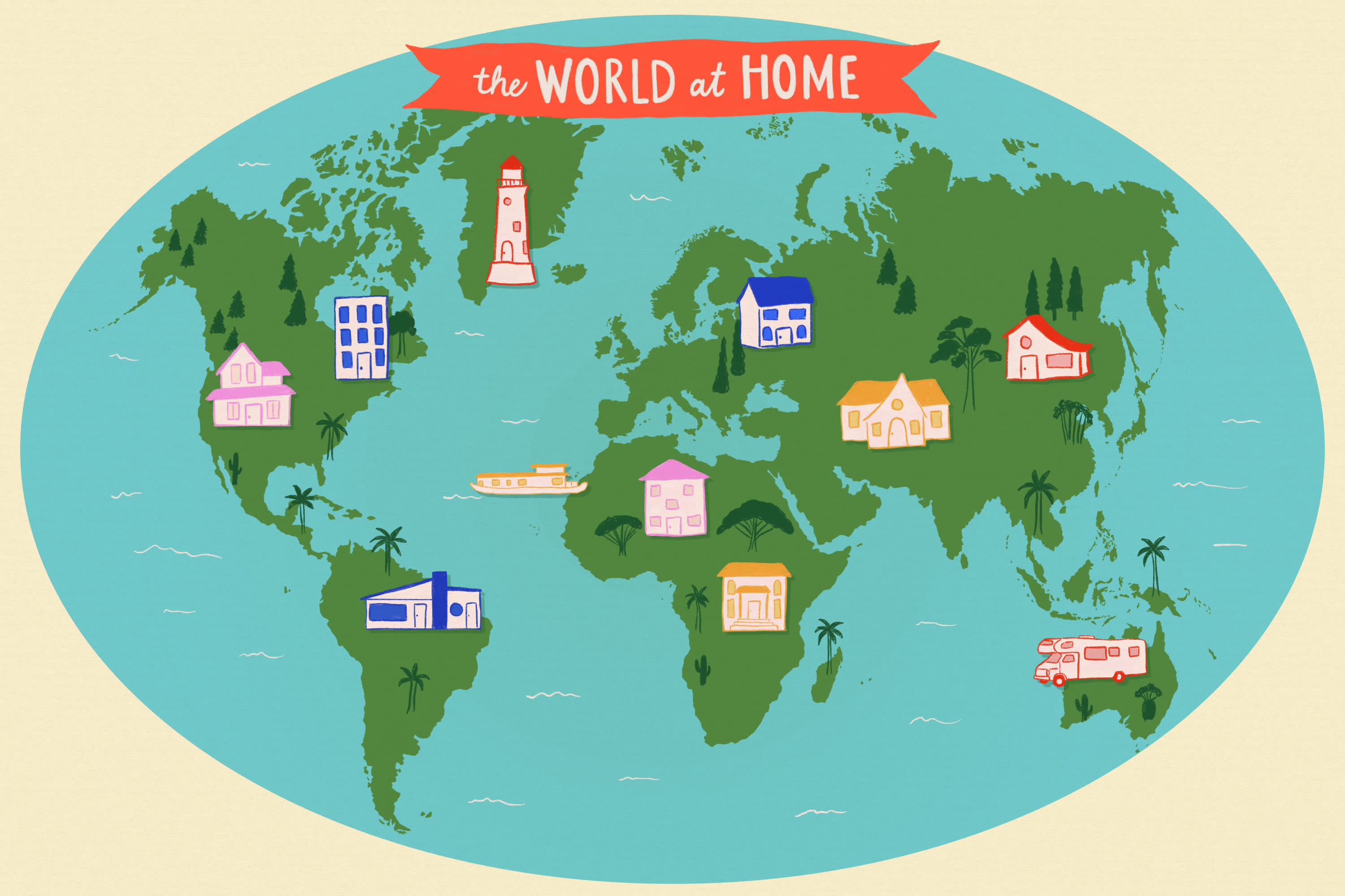Around the World Home 