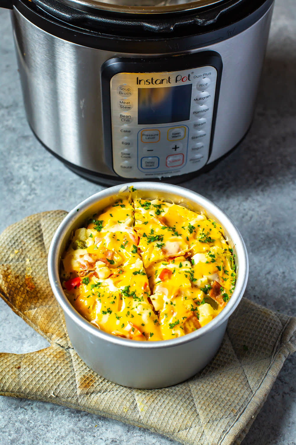 Joyously Domestic: Slow Cooker Lasagna - In Layered Disposable Pans