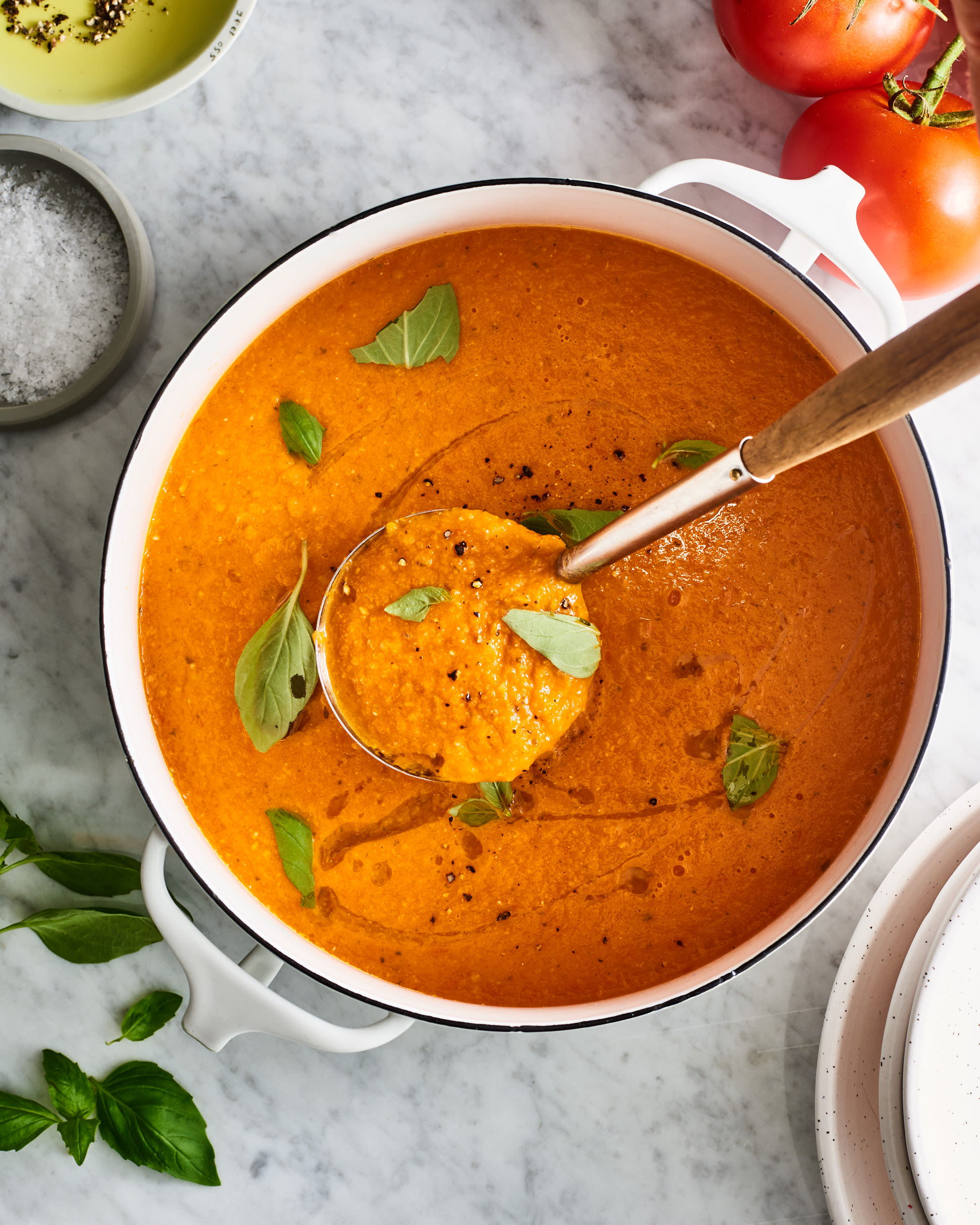 Garden Fresh Tomato Soup Taste Of Home - thedavidwhitecrainblog