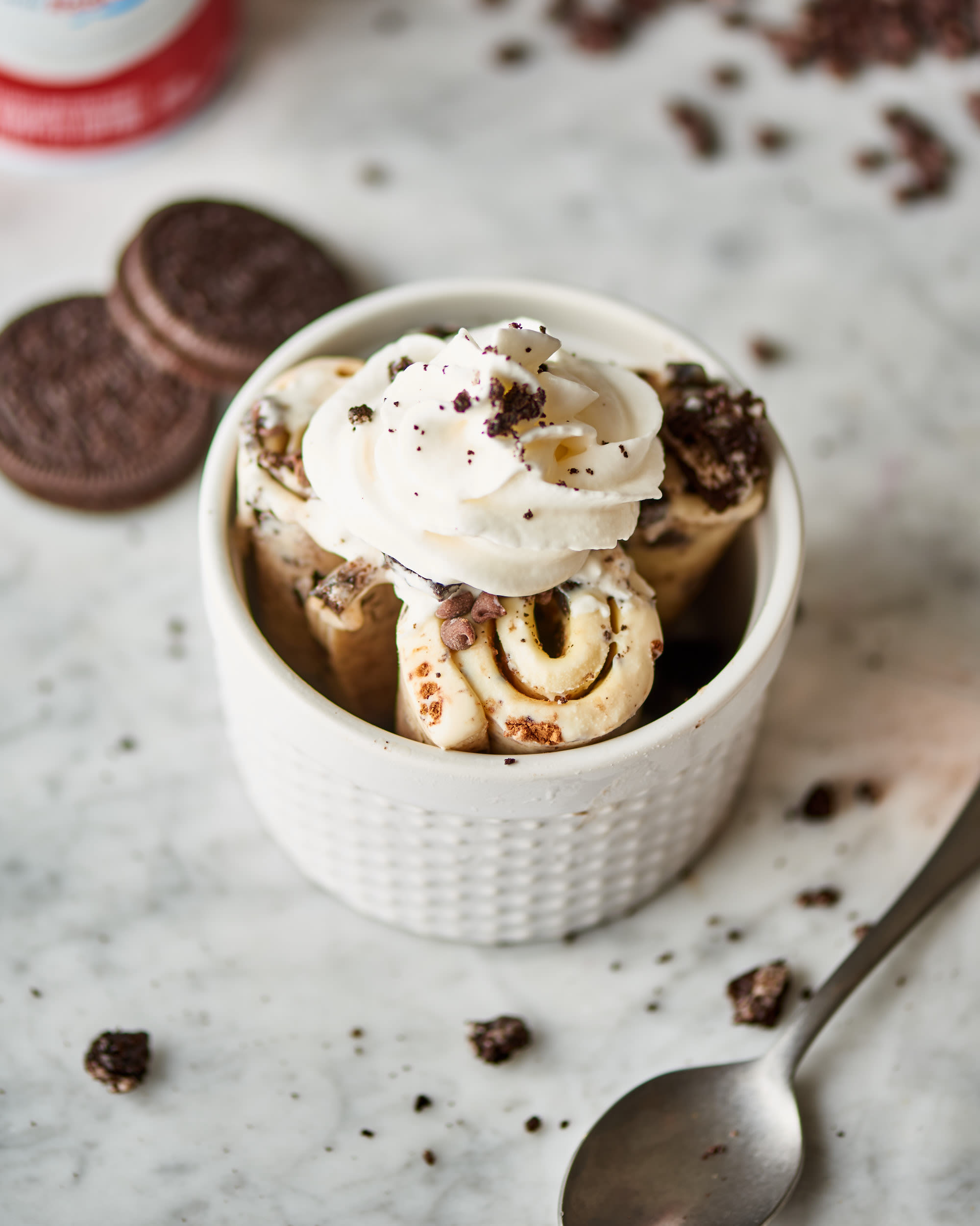 Rolled Ice Cream - Amanda's Cookin' - Ice Cream & Frozen Treats