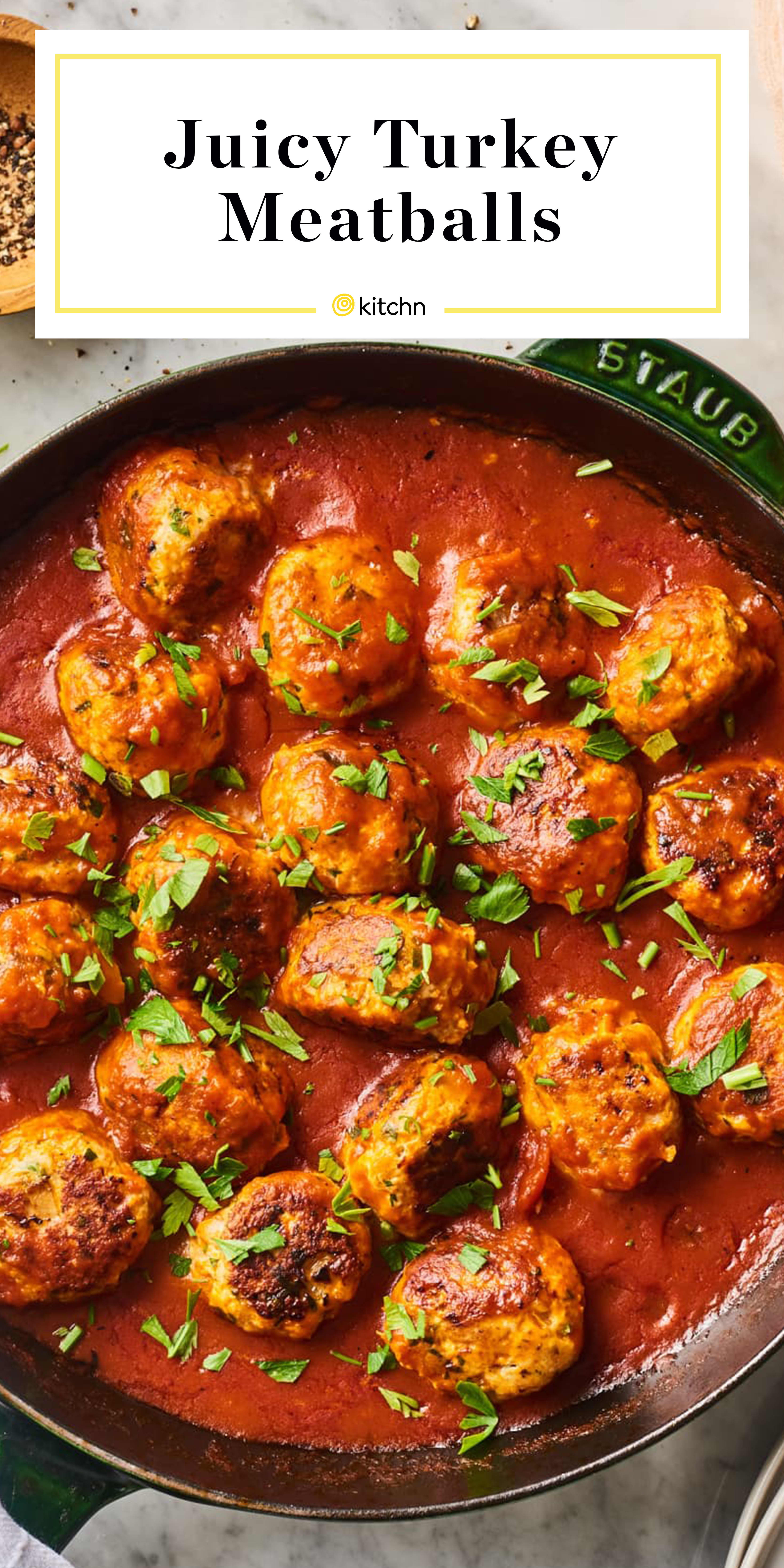 Turkey Meatballs Recipe Kitchn