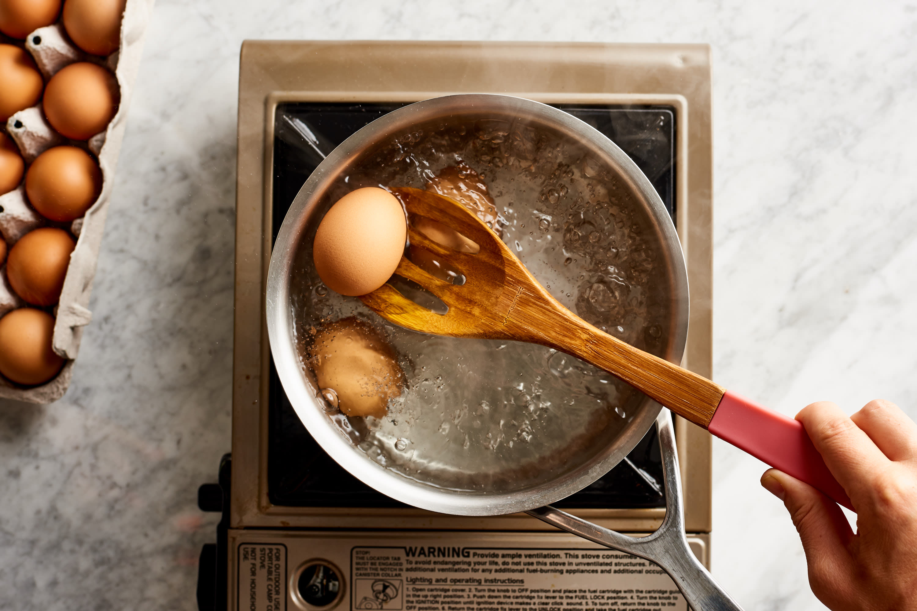  The Negg Boiled Egg Peeler White: Home & Kitchen