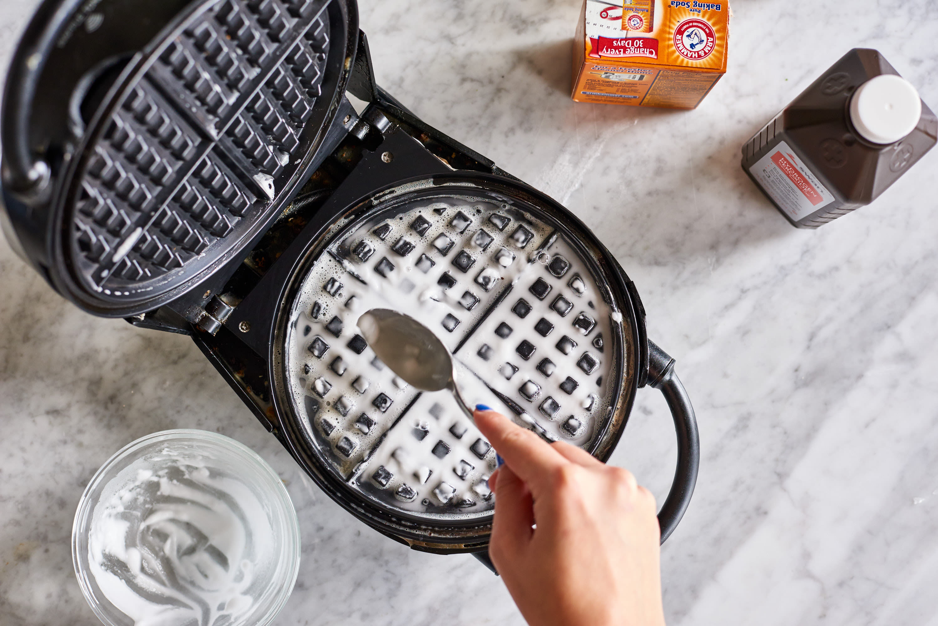 Seasoned tips for cleaning waffle irons