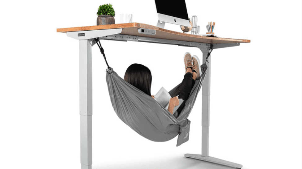 This Desk Hammock Makes It Easy To Sneak In A Nap At Work