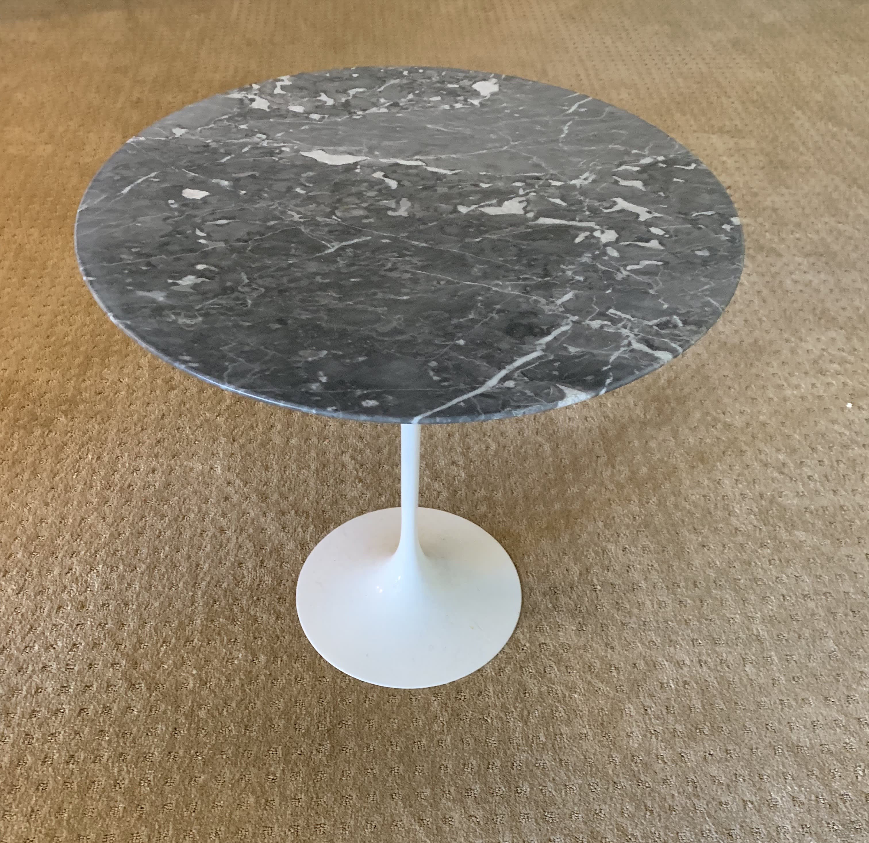 grey tulip table