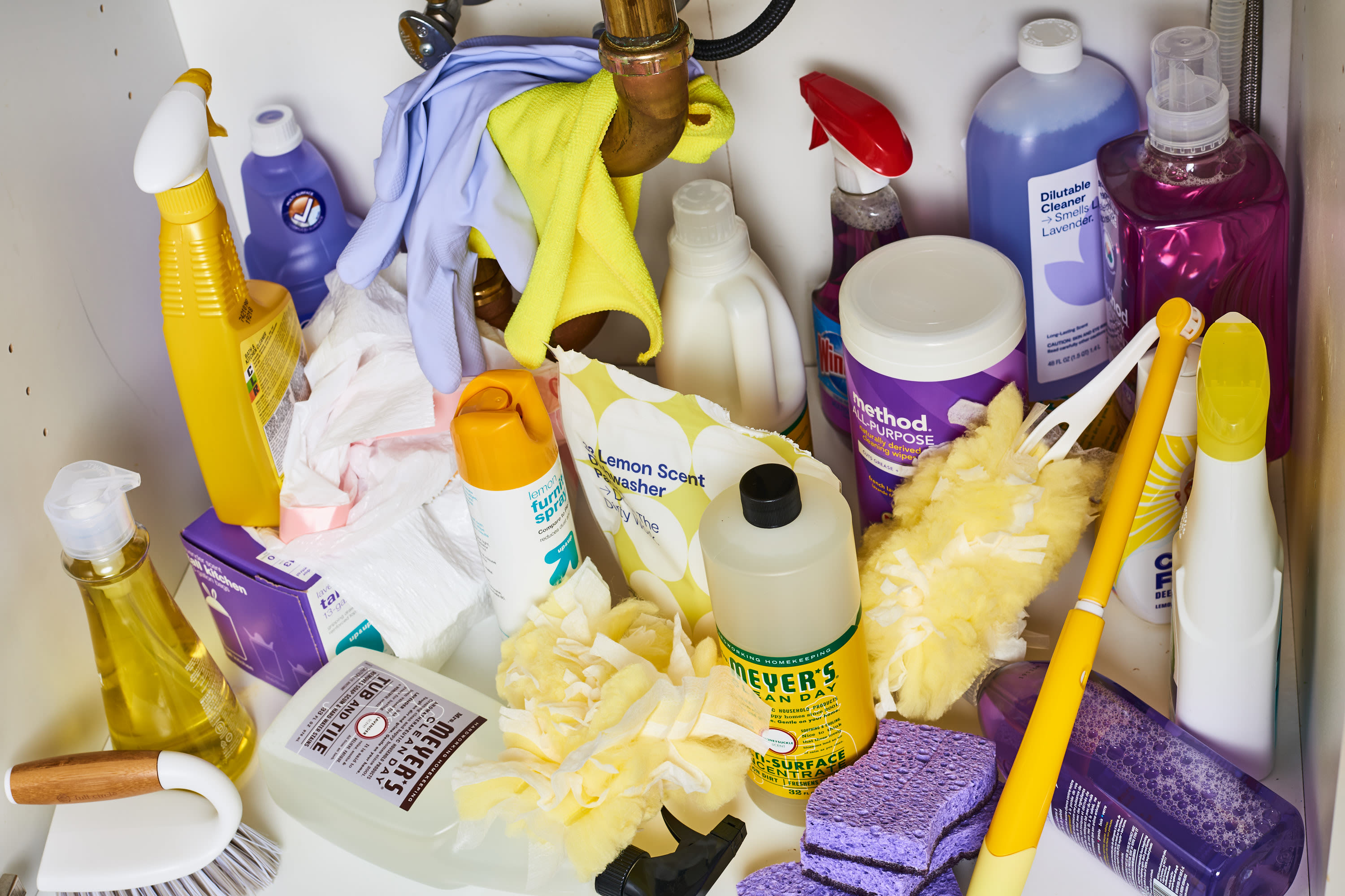 This Helpful Organizer Will Declutter the Space Underneath Your Sink In No  Time