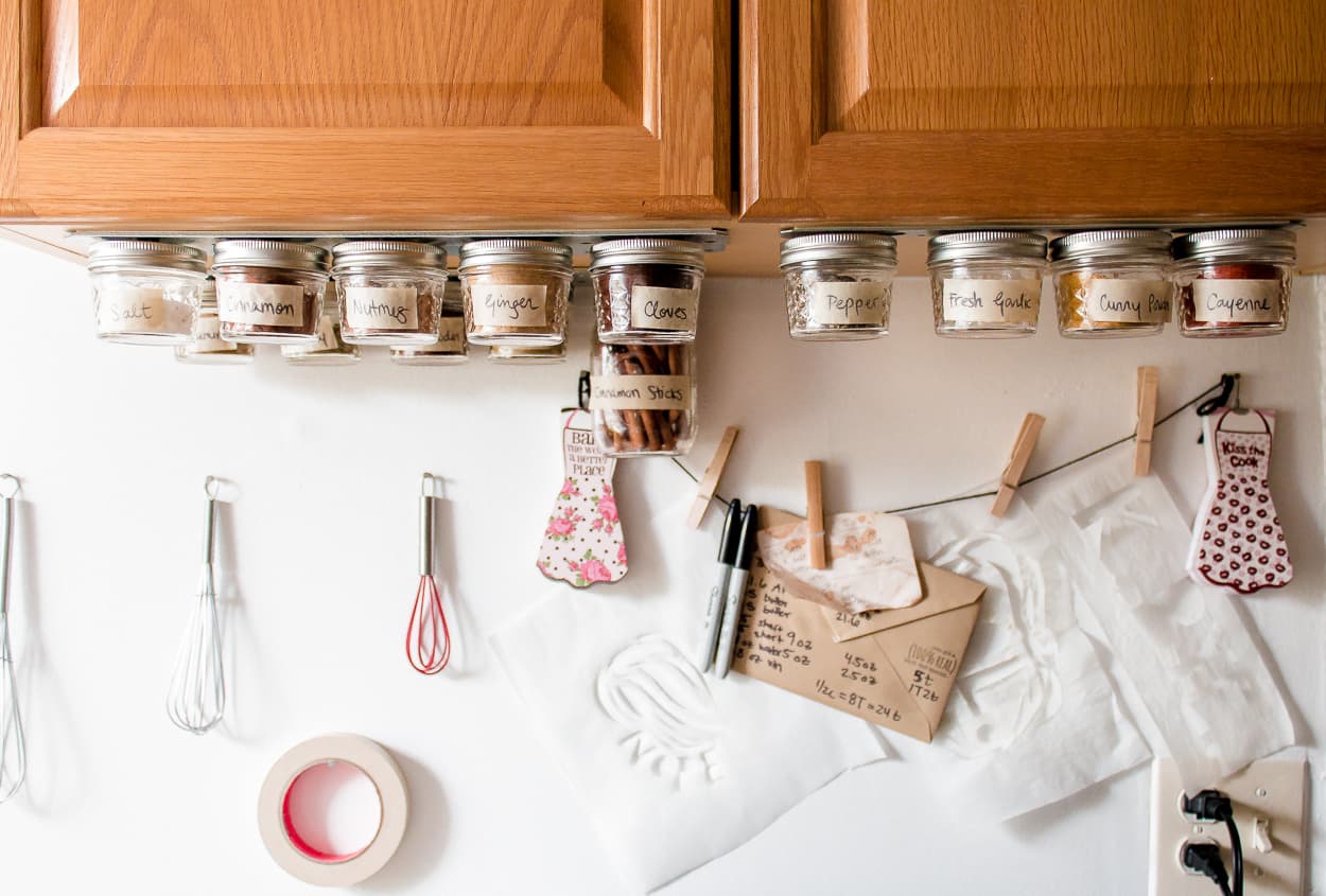 Using Mason Jars in the Kitchen  Organization – Pepper and Pine