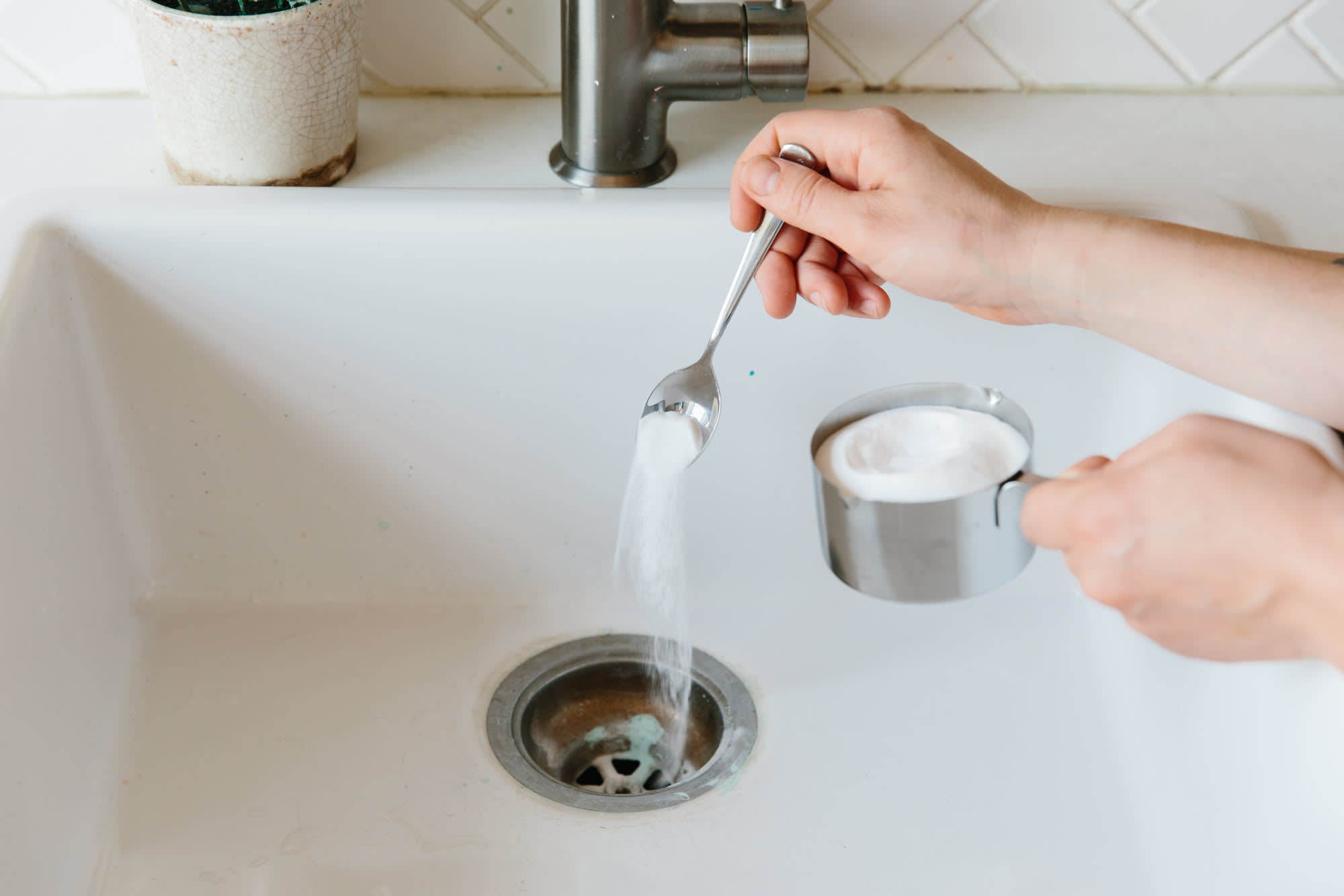 How To Make Drain Not Smell Get Rid of Stinky Kitchen Sink Smells | Kitchn