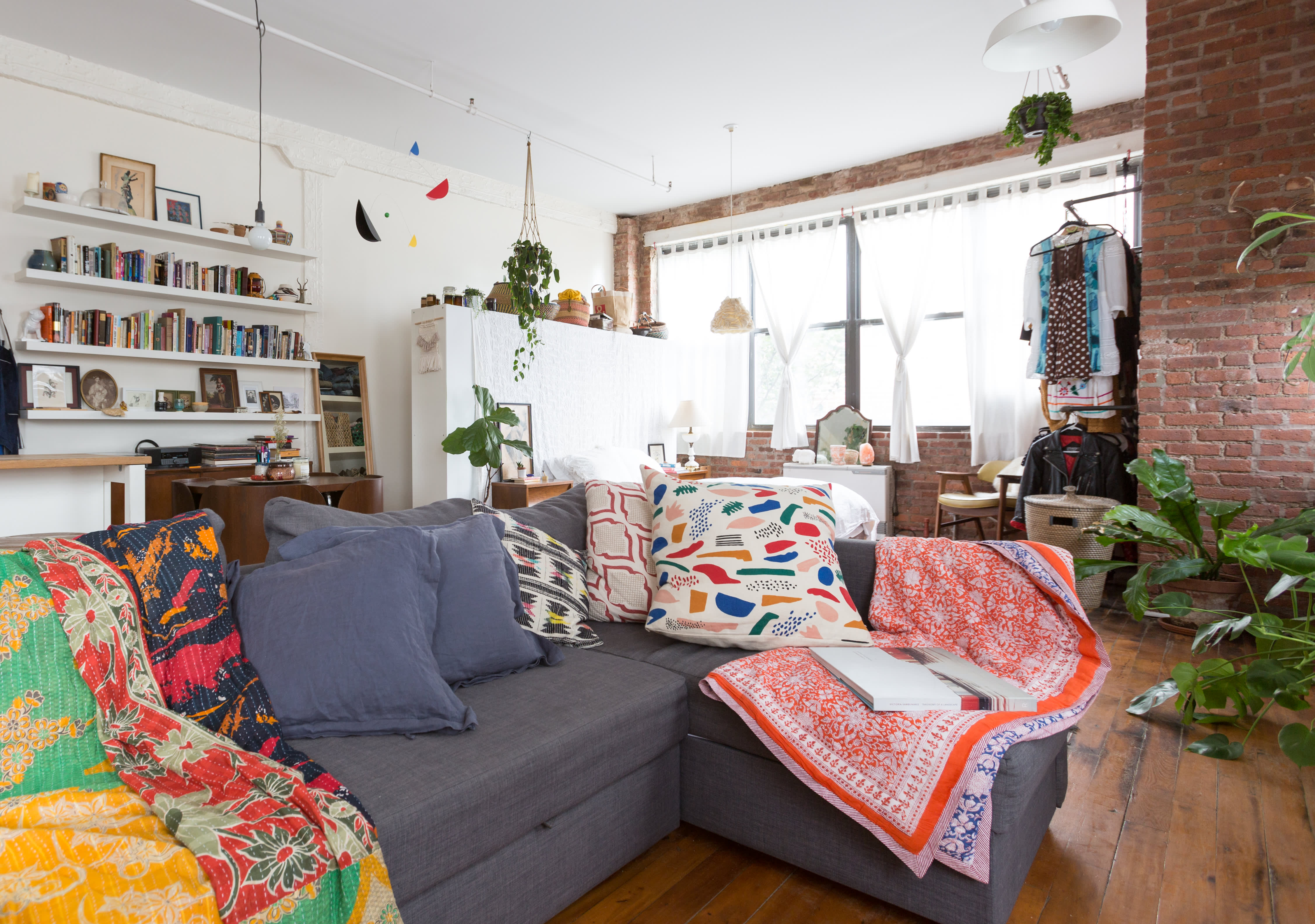 House Tour: An Eclectic, Artistic Brooklyn Studio | Apartment Therapy