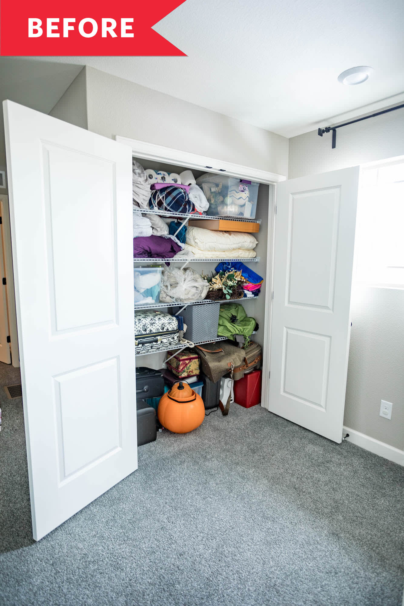 Project Linen Closet Reveal {pretty and organized!} - Fox Hollow