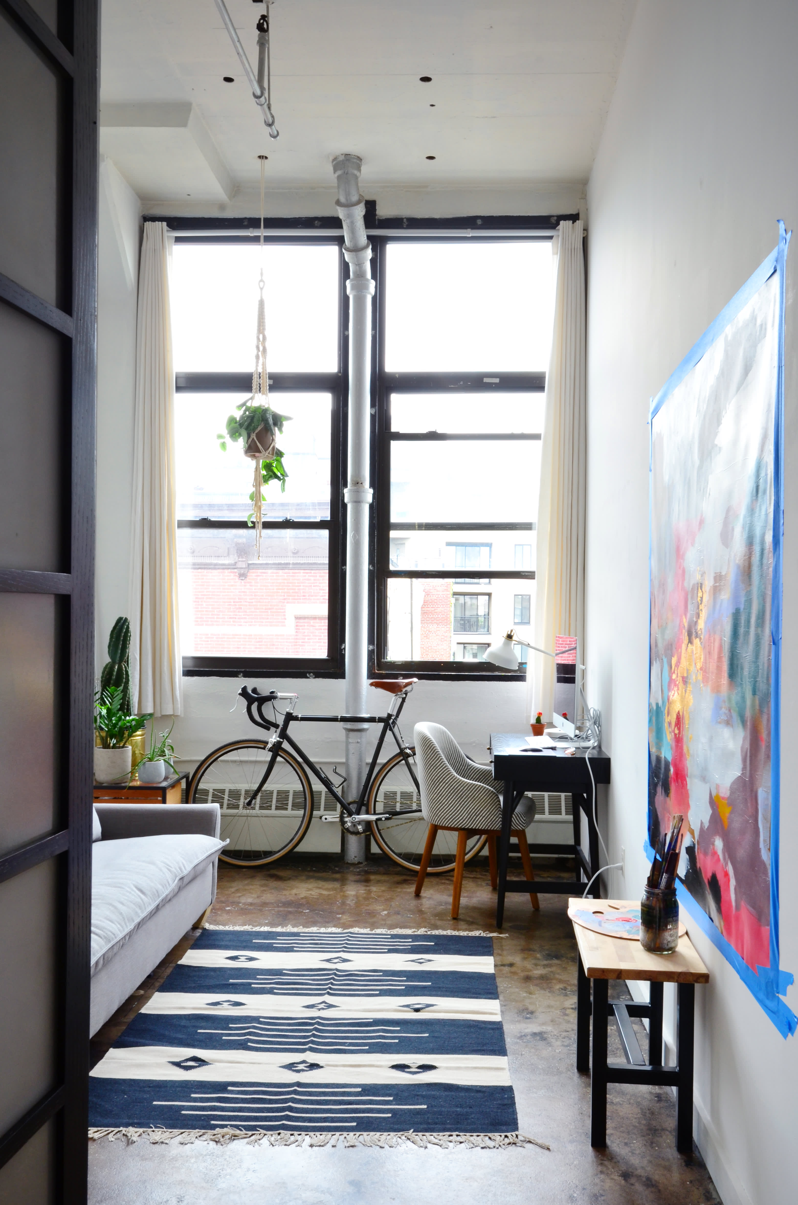 Tour a Flawless Take on the Brooklyn Artist's Loft