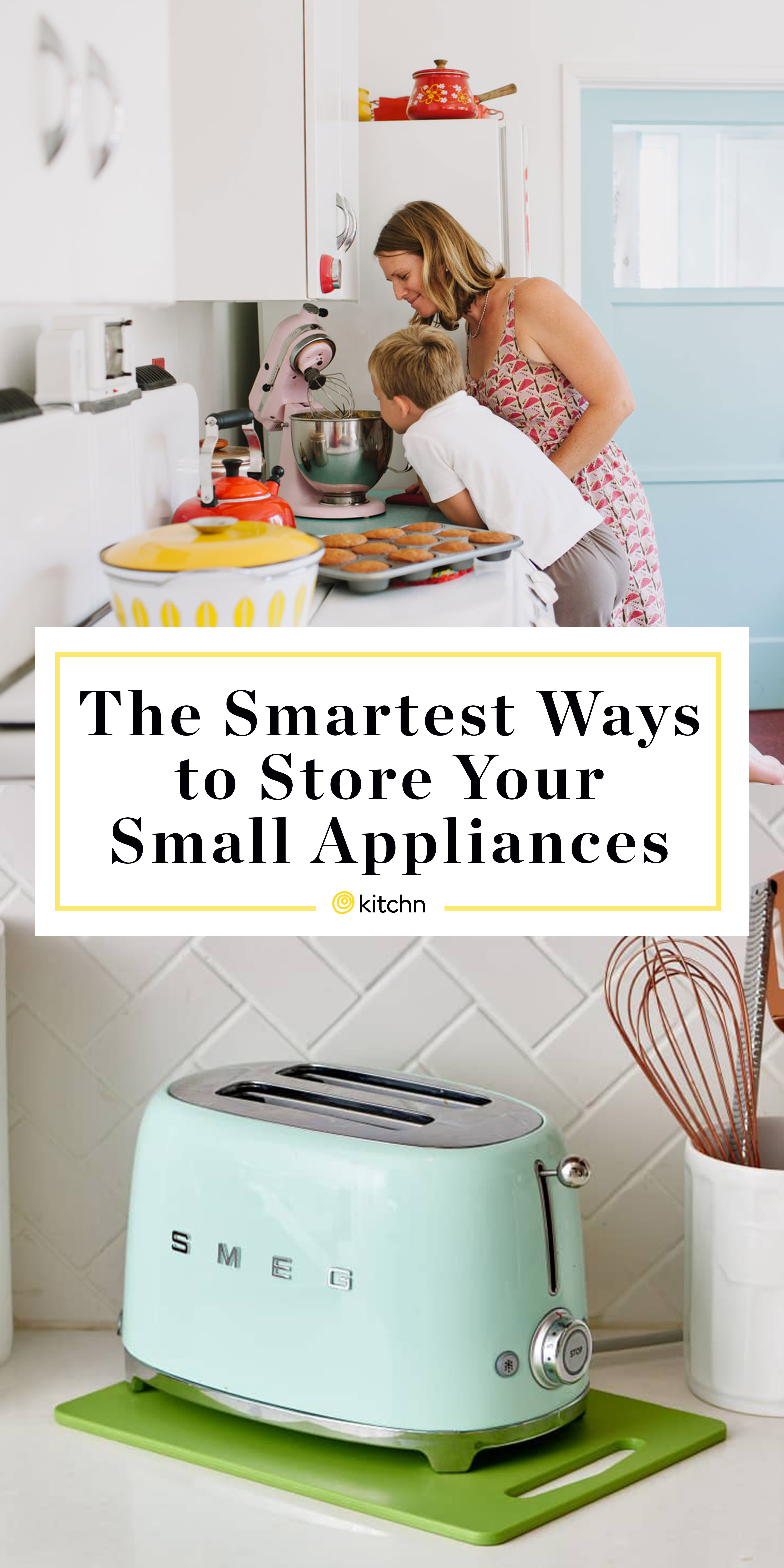 How to Store Small Kitchen Appliances: 5 Solutions To Clear Your