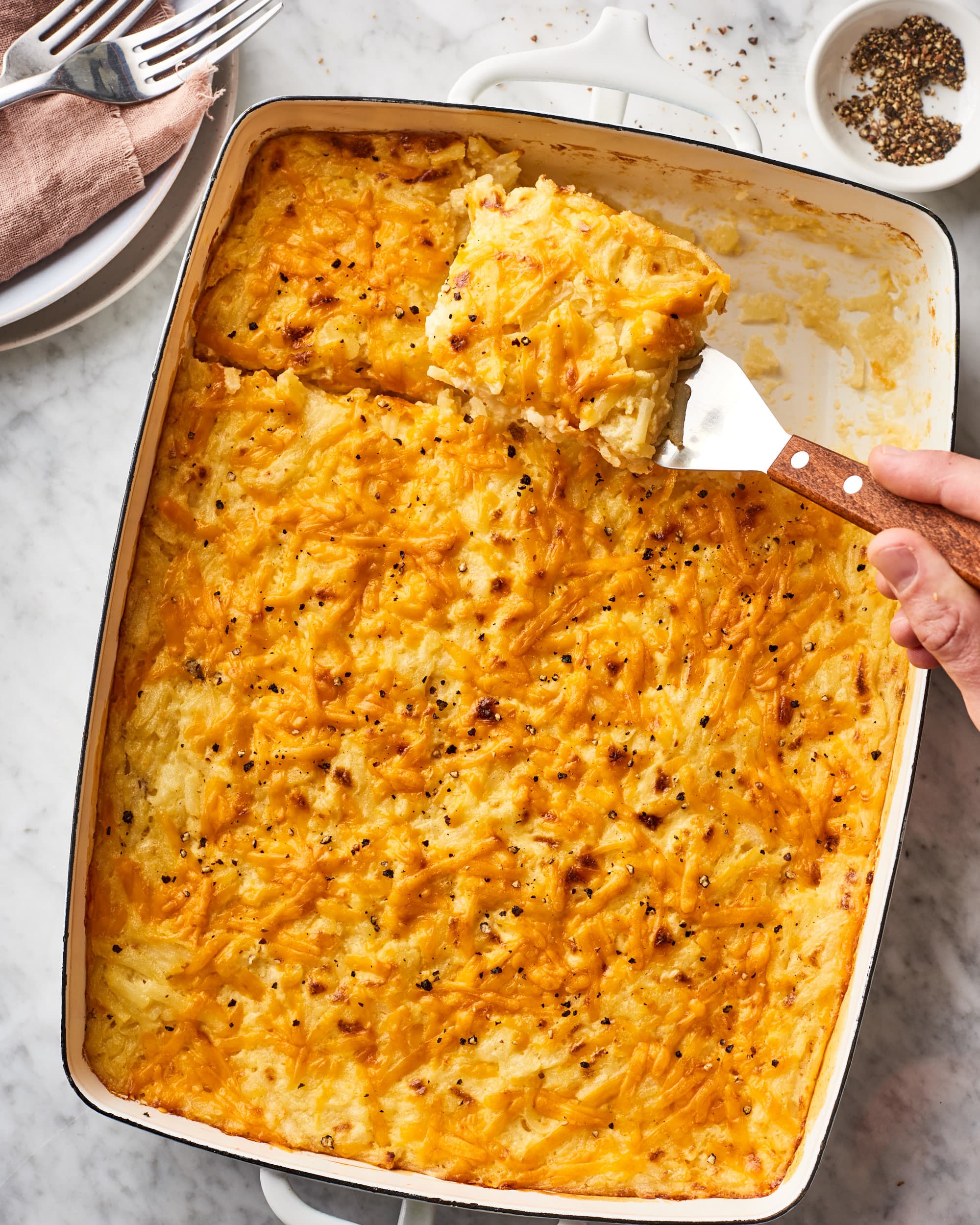 Frozen Hashbrowns in Oven - Oven Hash Browns on Sheet Pan