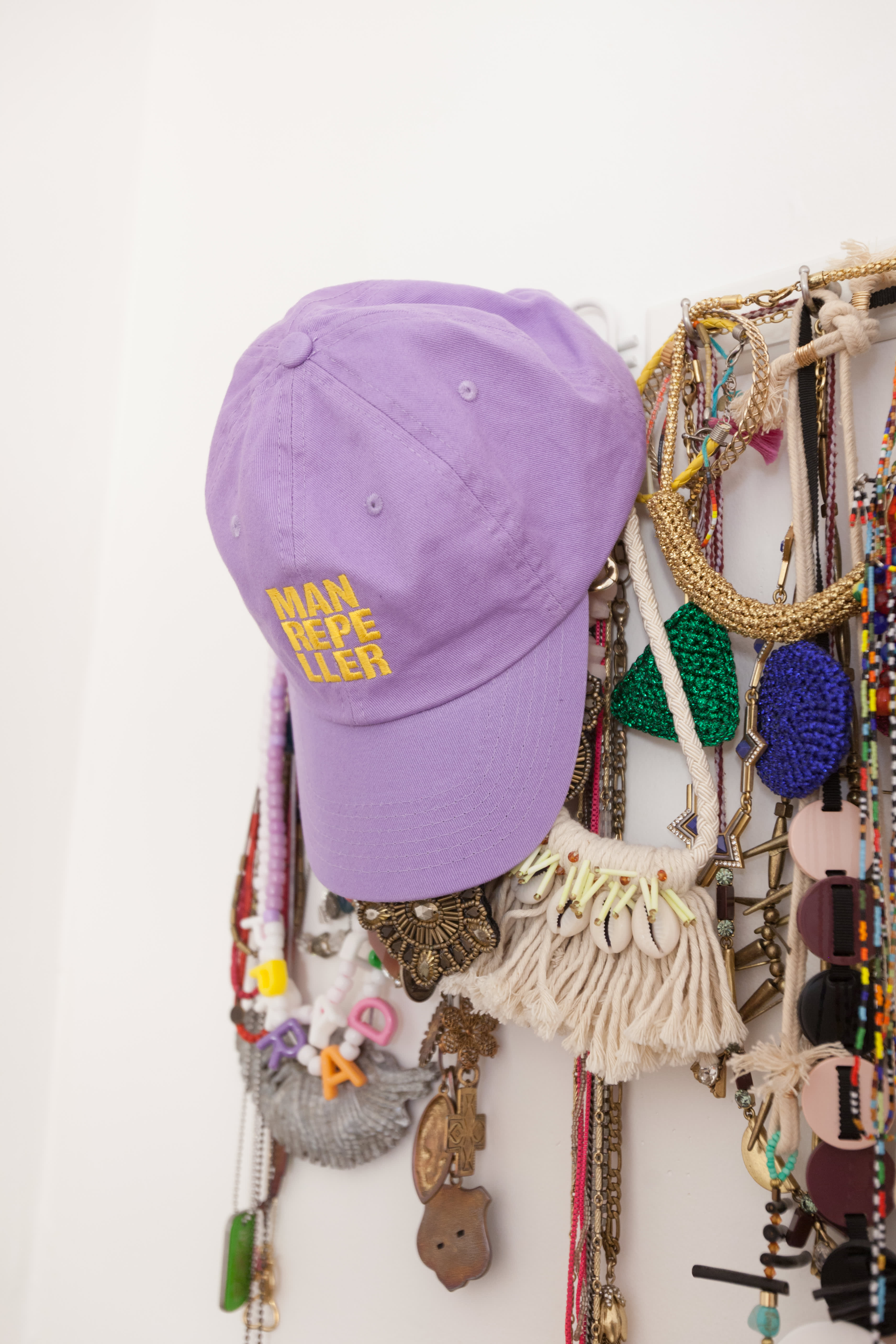 man repeller baseball hat