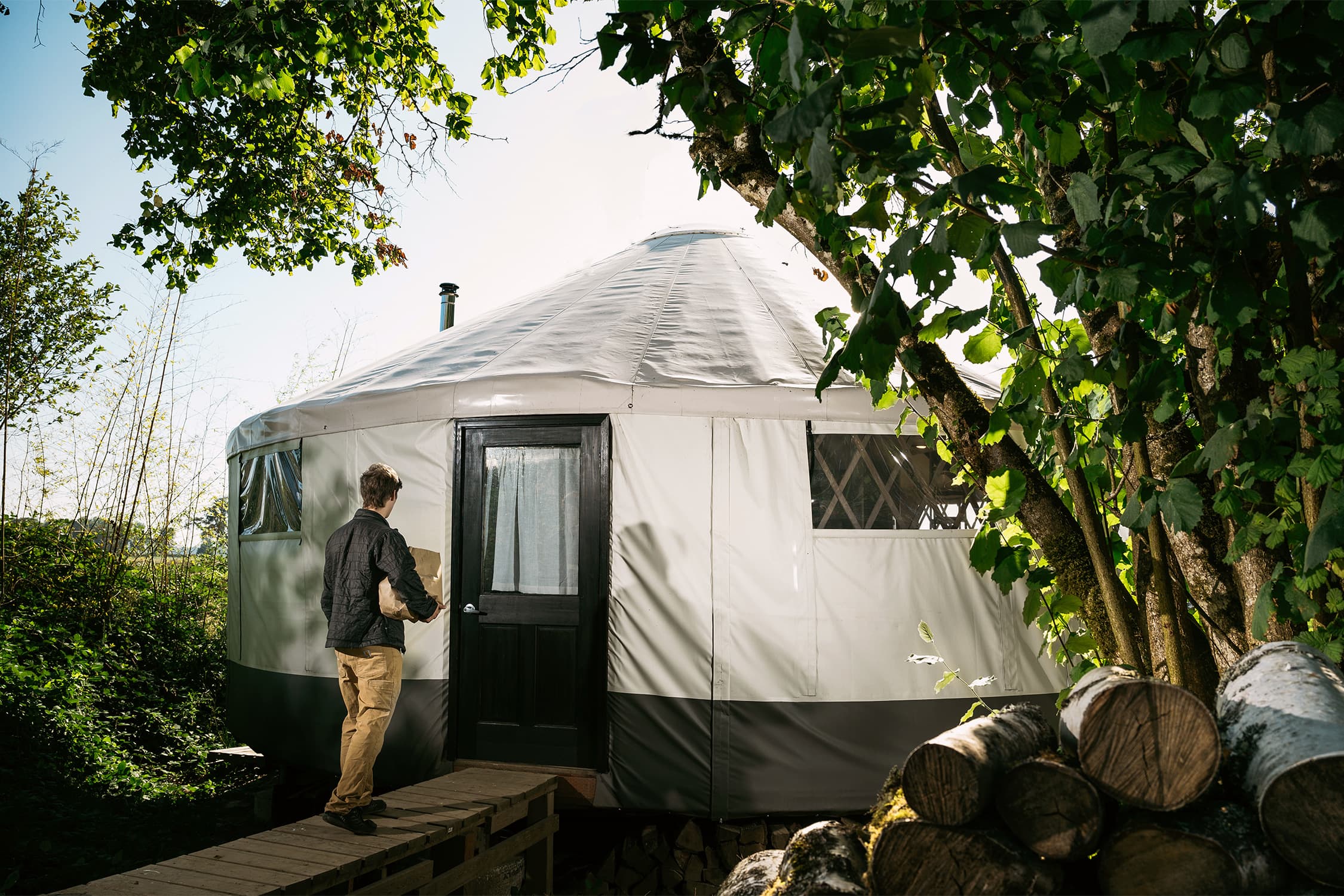 modern yurts