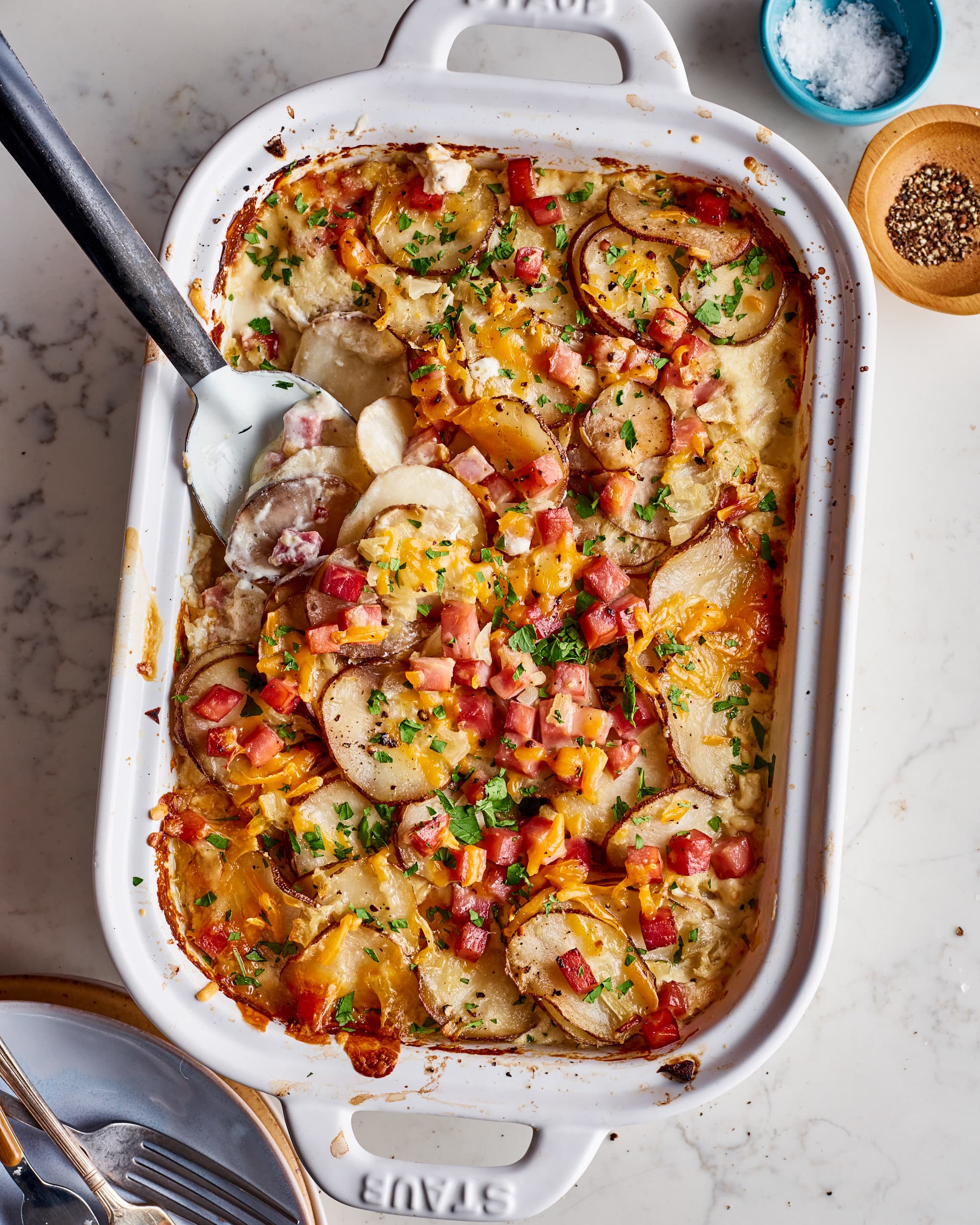 The BEST Scalloped Potatoes Recipe! - Chef Savvy