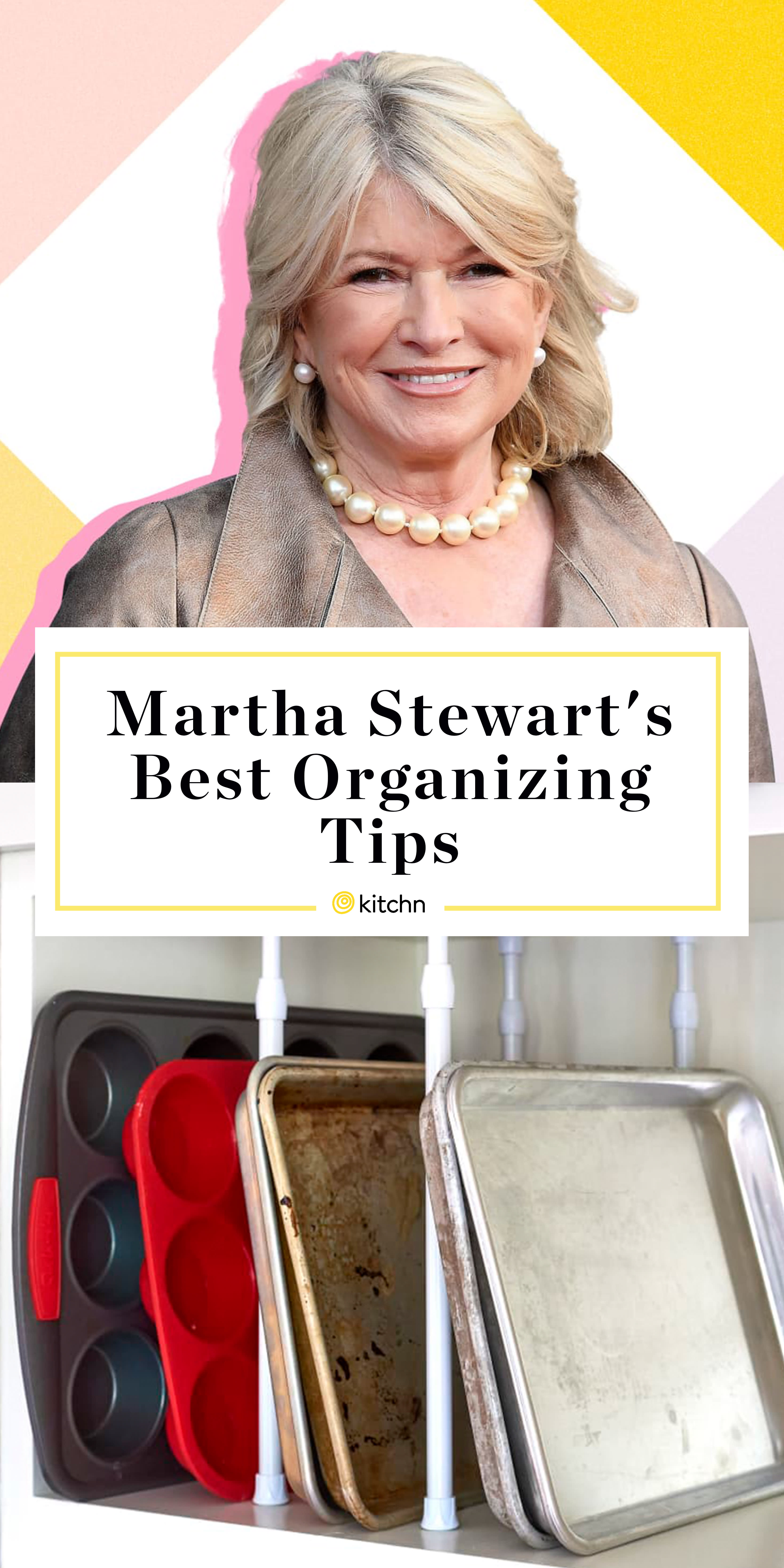 Martha Stewart's Best Kitchen Organization Tips