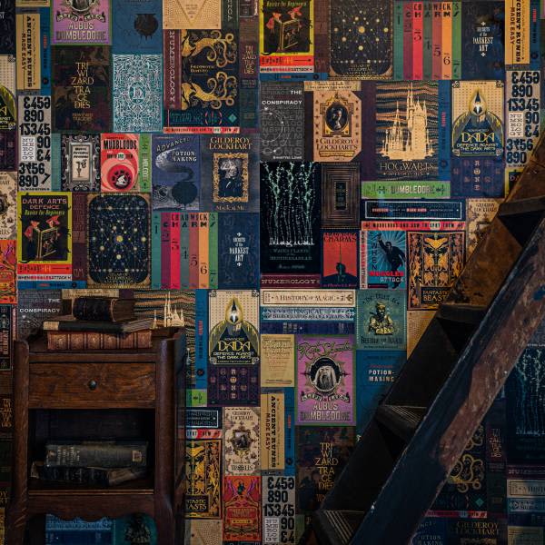 Turn Your House Into Hogwarts With Harry Potter Wallpaper Apartment Therapy