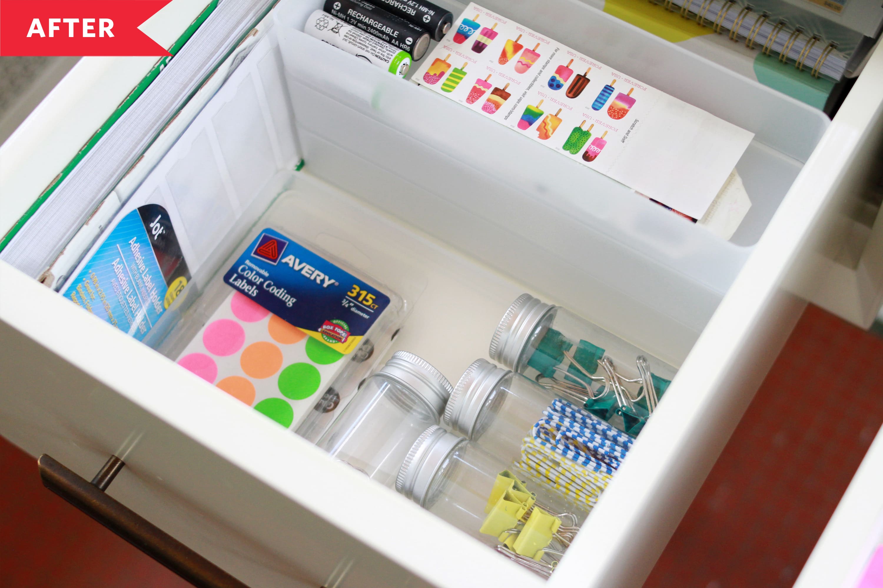 Before And After The Power Of Inexpensive Desk Drawer Organizers