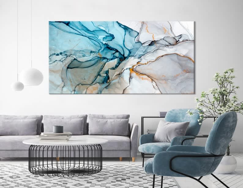 Best Large Wall Art Where To Buy Oversized Art Prints Apartment Therapy