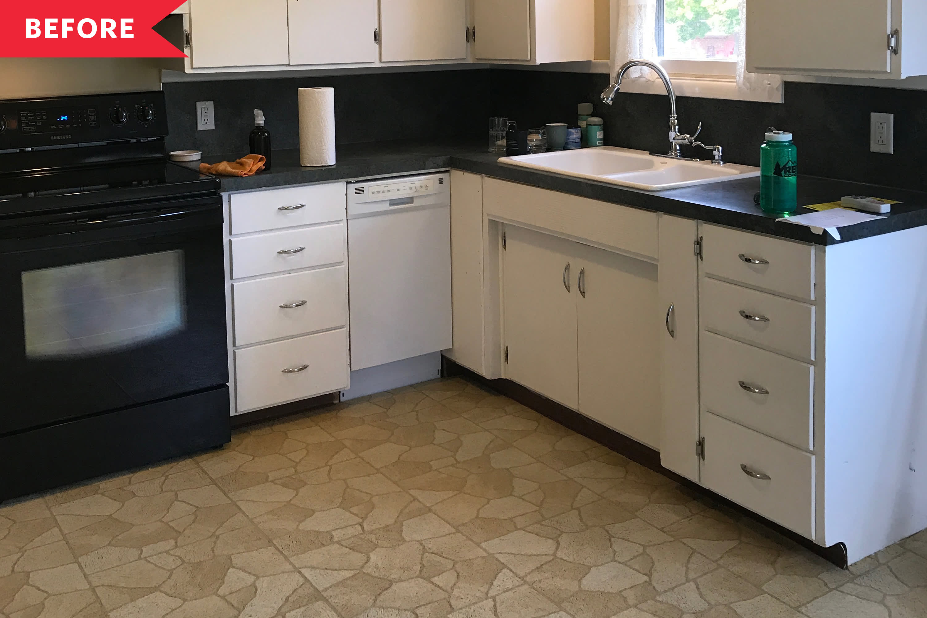 Peel And Stick Tile Kitchen Flooring Review Kitchn