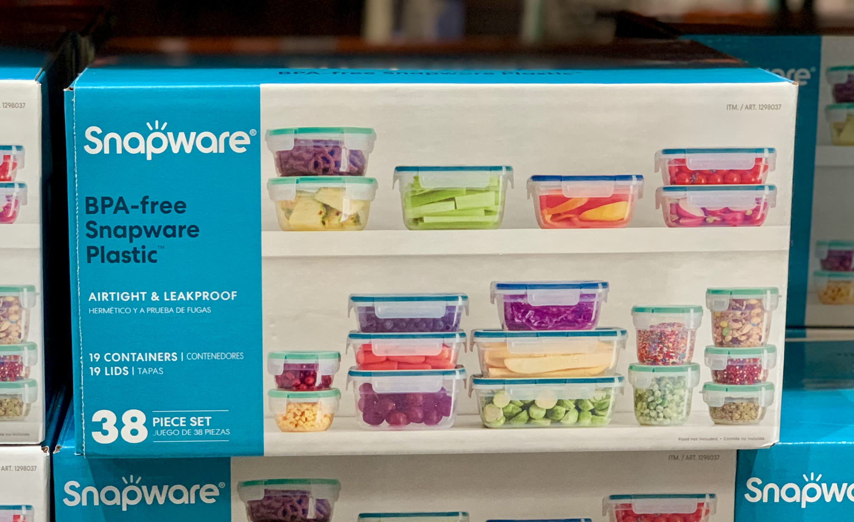 🍽️ 10-Piece Meal Prep Container Set at Costco! This includes 5