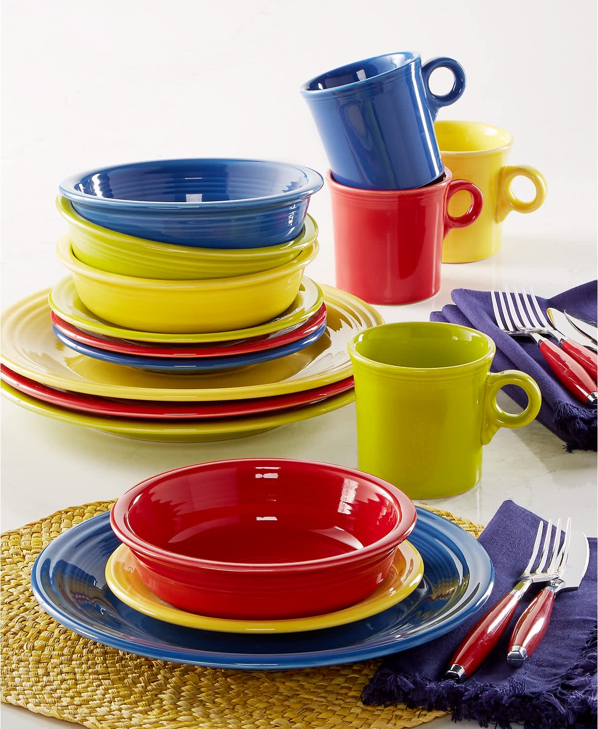 Enchante Cook With Color 24-Pc. Essential Kitchen Gadget Set - Macy's