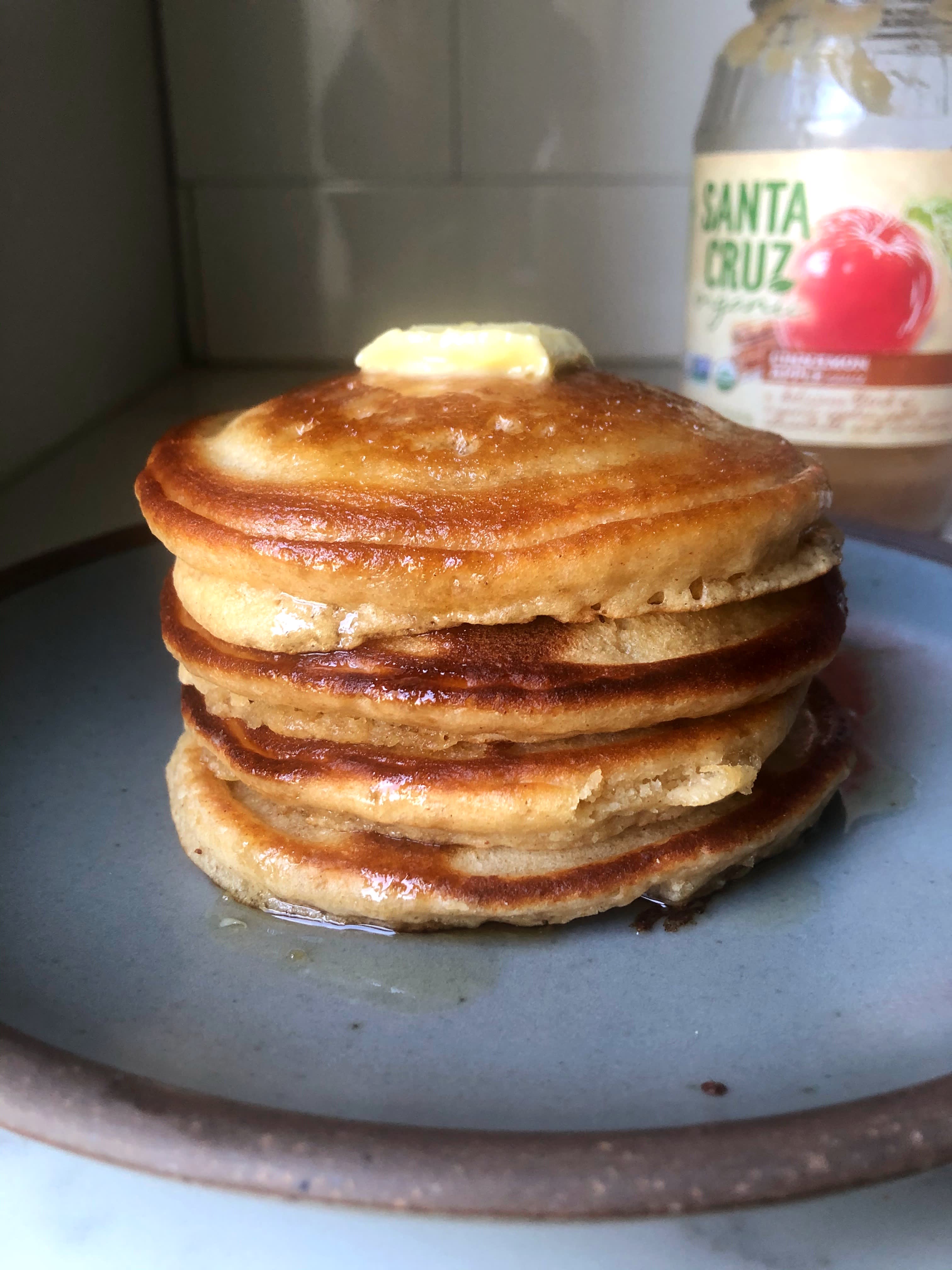 Here S How To Make Apple Flavored Pancakes Kitchn