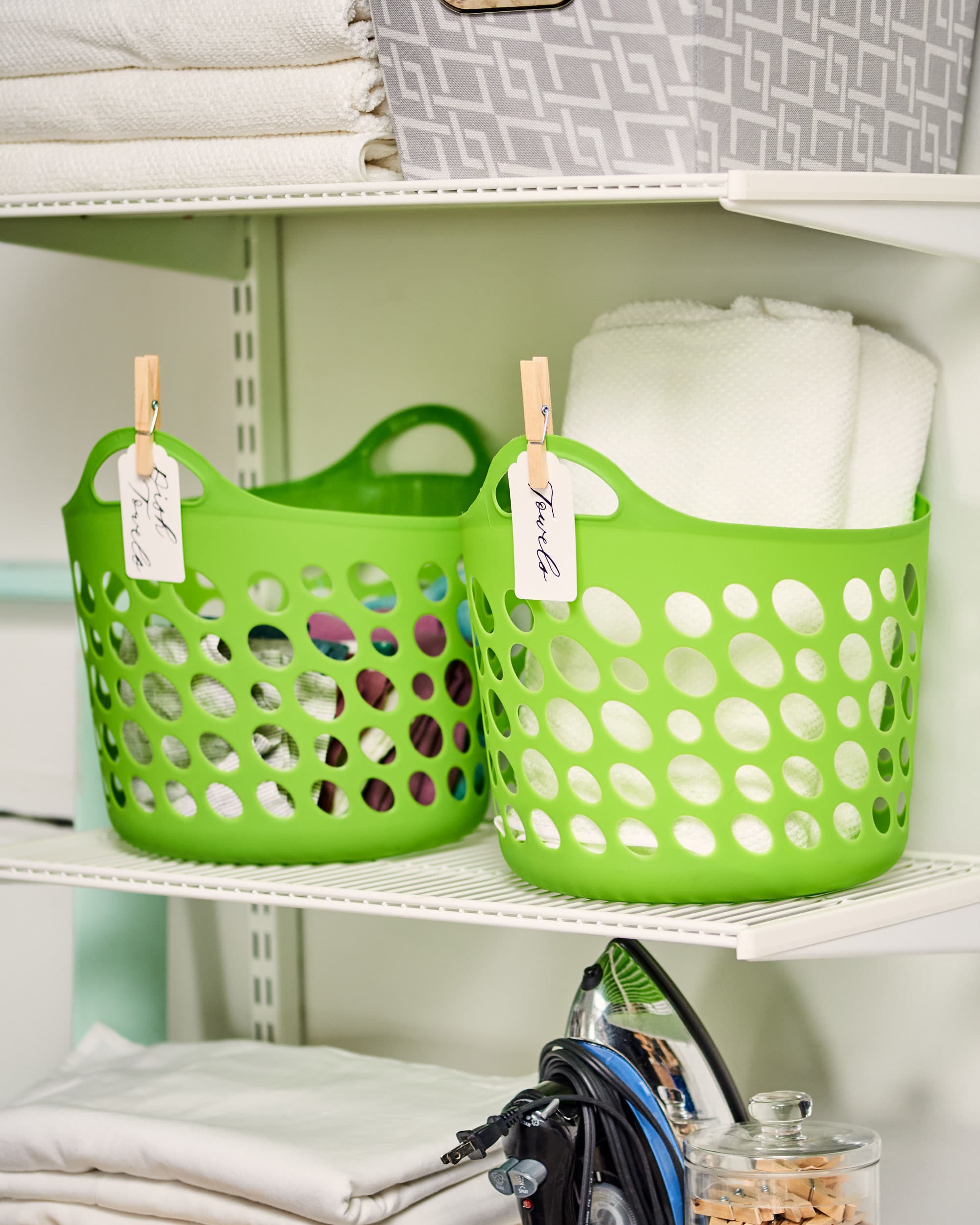 6 Clever Laundry Basket Storage Ideas